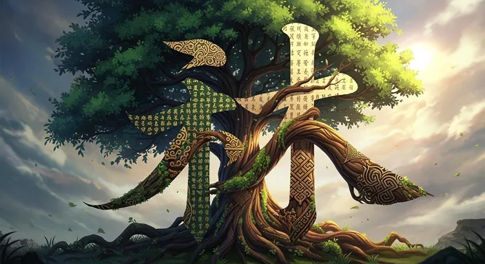Unpacking the Chinese Symbol for Tree Its Meaning and Origin