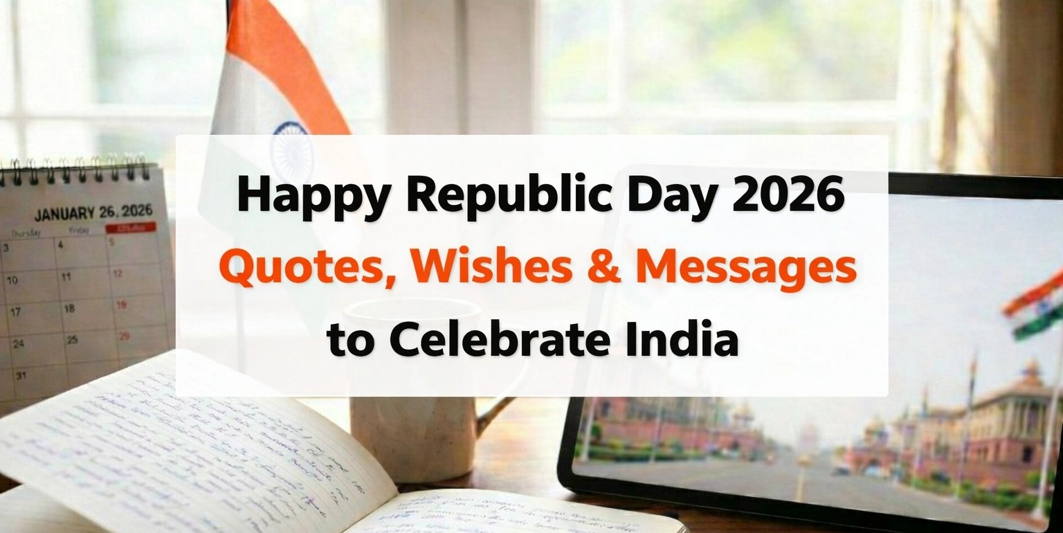 Happy Republic Day 2026 Quotes, Wishes & Messages to Celebrate India