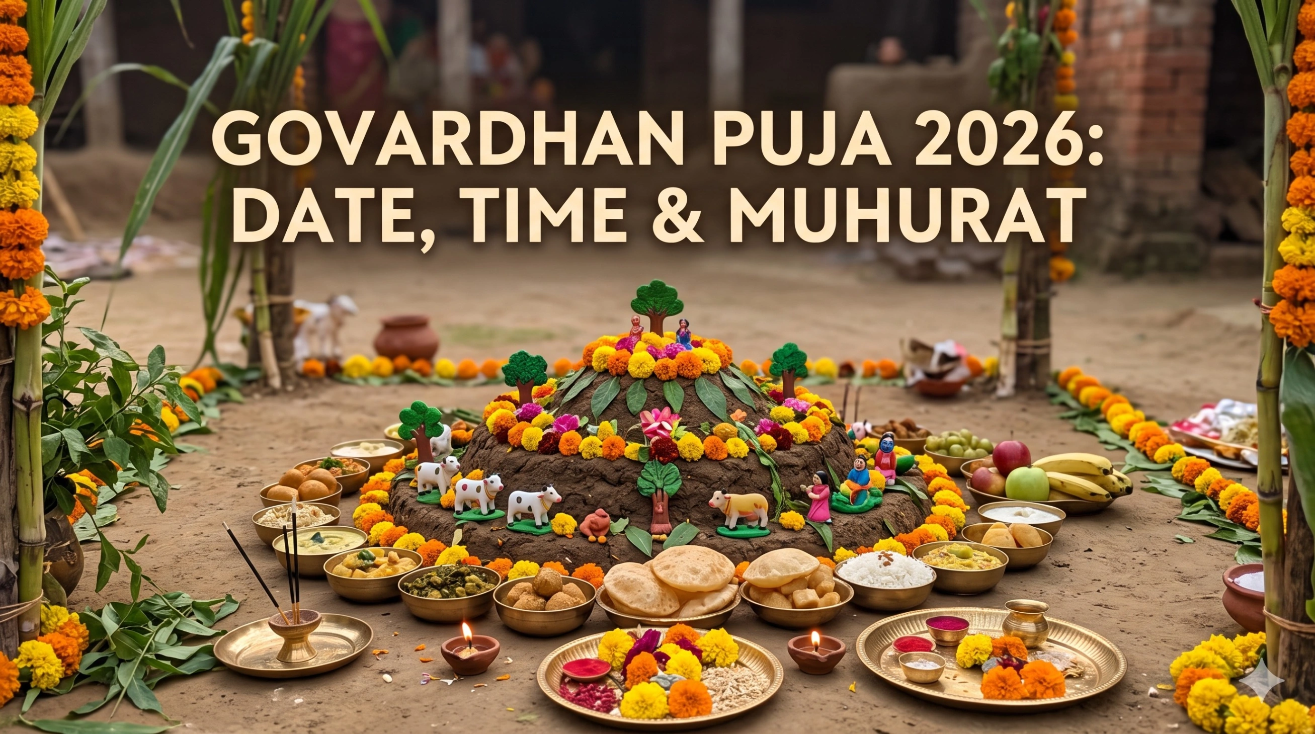 Govardhan Puja 2026 Date & Time: When Is Govardhan Puja?