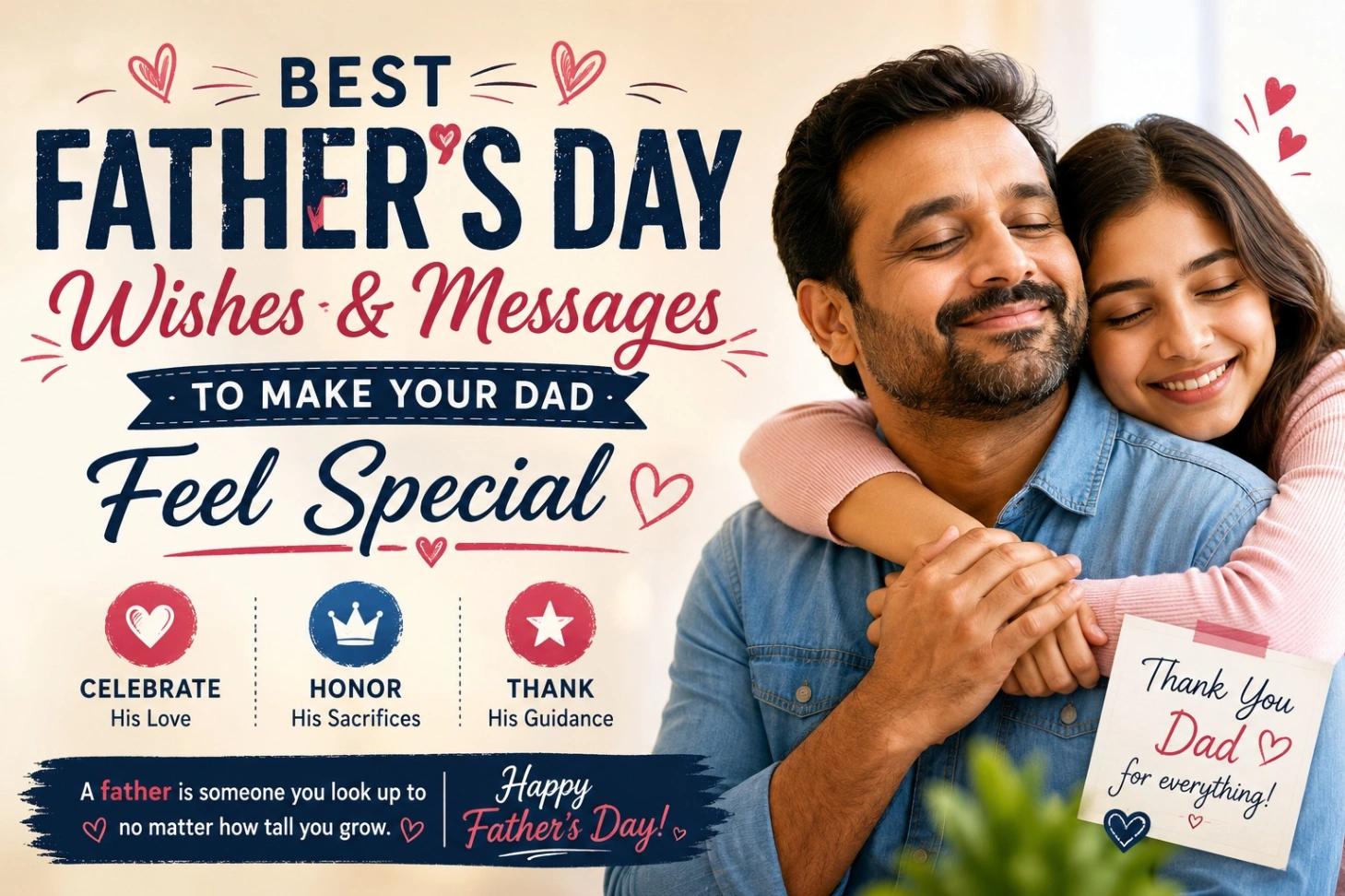 Father’s Day Wishes to Make Your Dad Feel Special