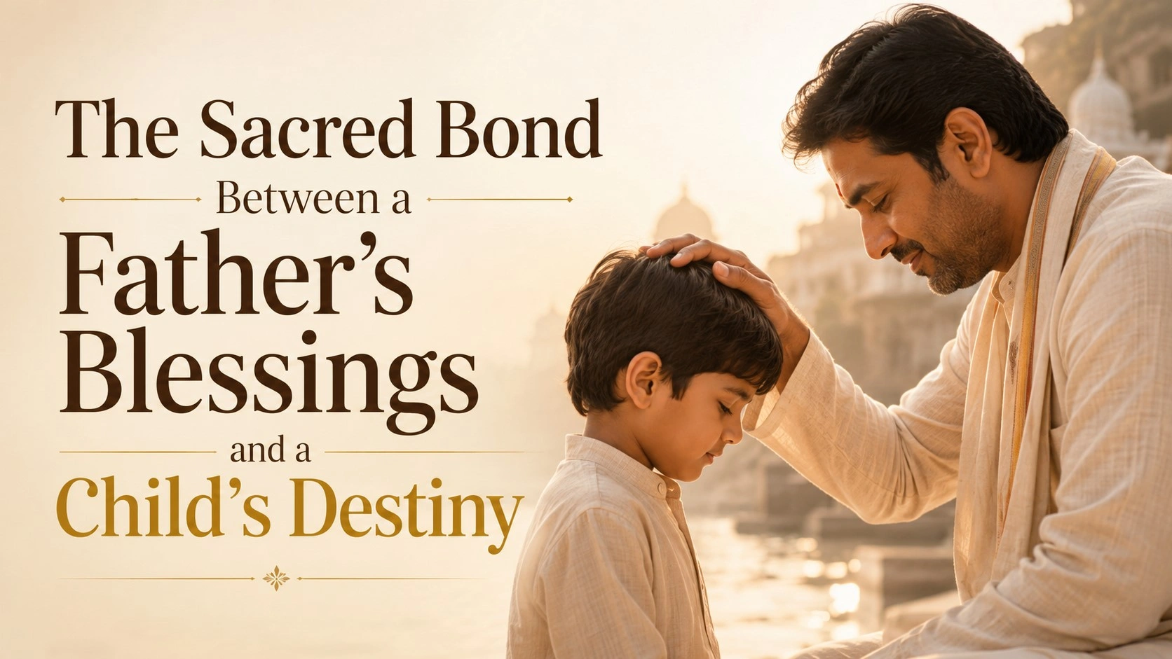 The Sacred Bond of Father’s Blessings and a Child’s Destiny