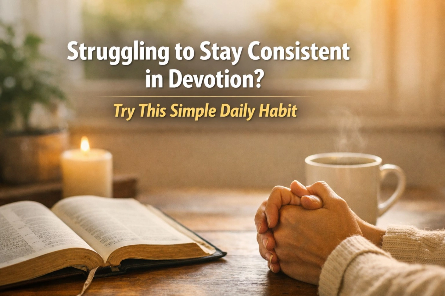 Struggling to Stay Uniform in Devotion? Try This Daily Habit