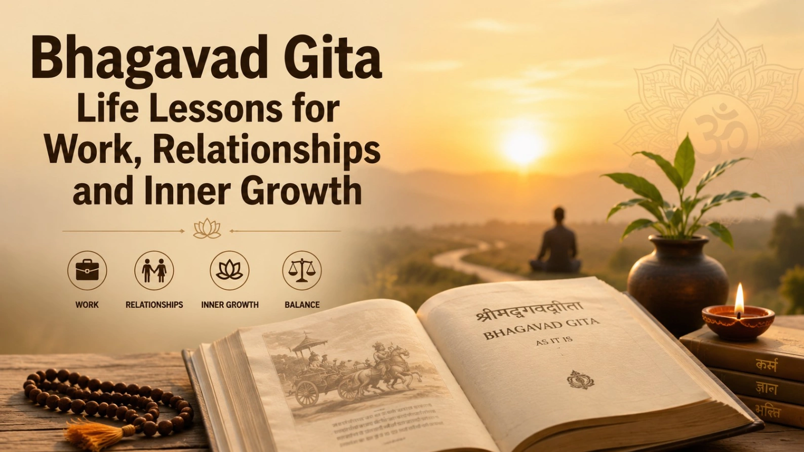 Bhagavad Gita Life Lessons for Work and Relationships
