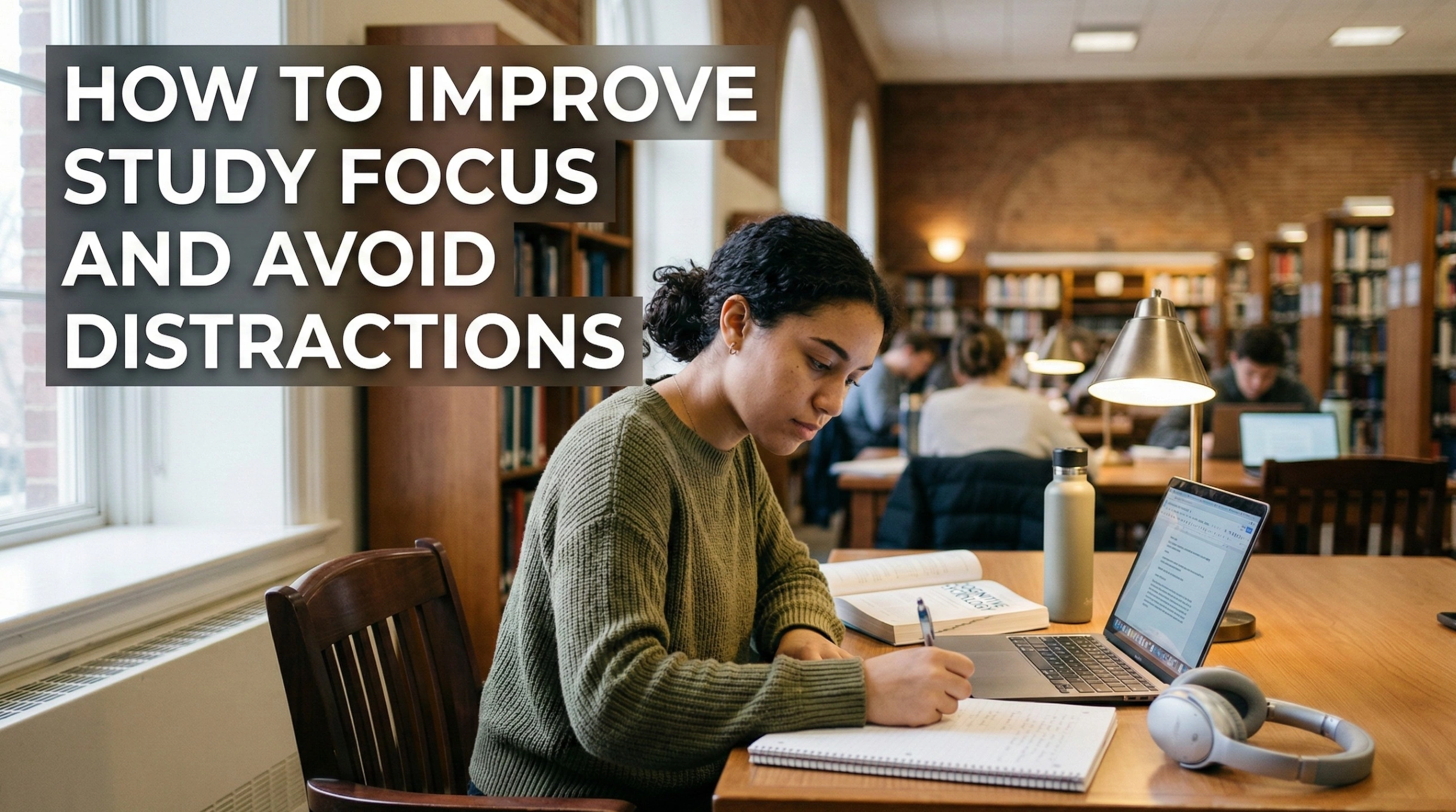 How to Improve Study Focus and Avoid Distractions