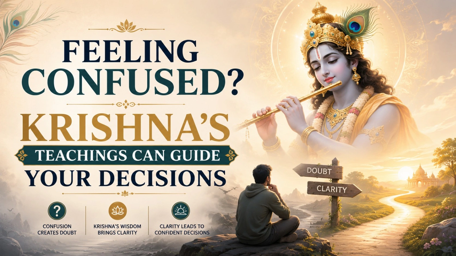 Feeling Confused? Krishna Can Guide Your Life Decisions