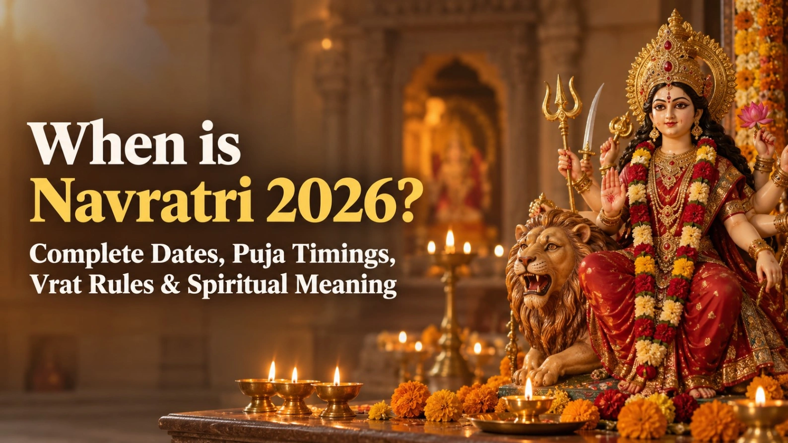 Navratri: Dates, Puja Timings, Vrat Rule & Spiritual Meaning
