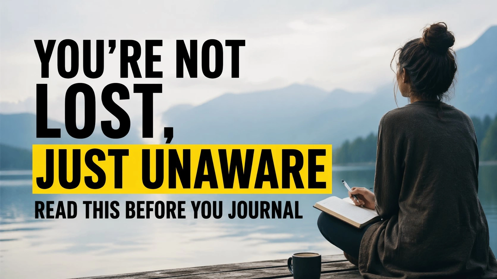 You’re Not Lost, Just Unaware: Read This Before You Journal