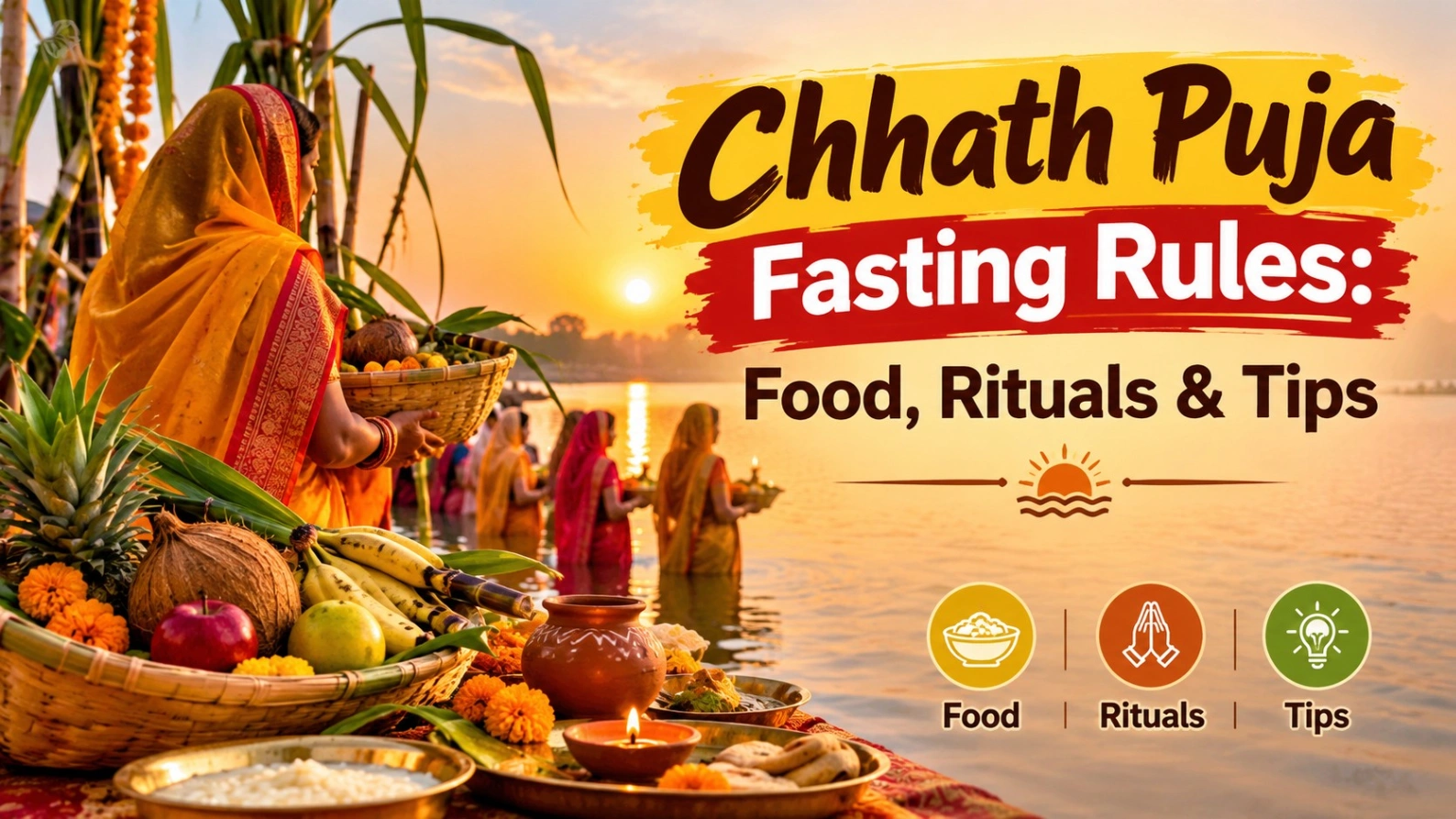 Chhath Puja Fasting Rules: Food, Rituals & Tips