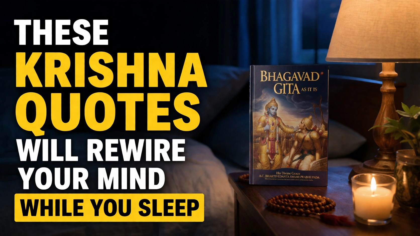 These Krishna Quotes Will Rewire Your Mind While You Sleep