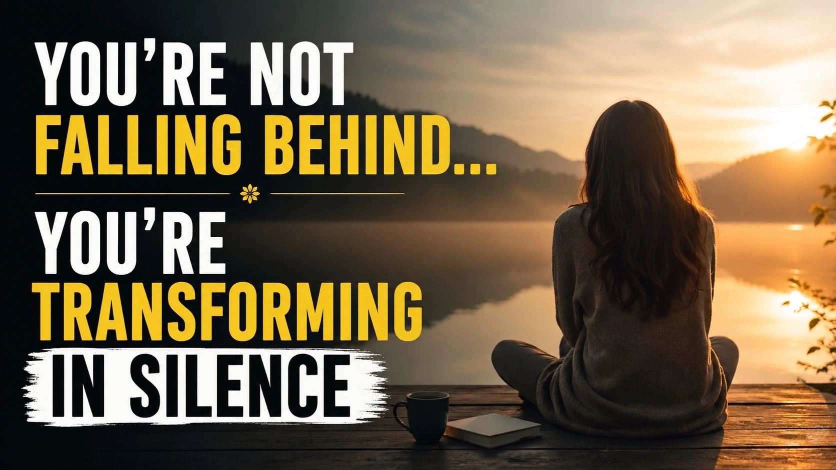 You’re Not Falling Behind… You’re Transforming in Silence