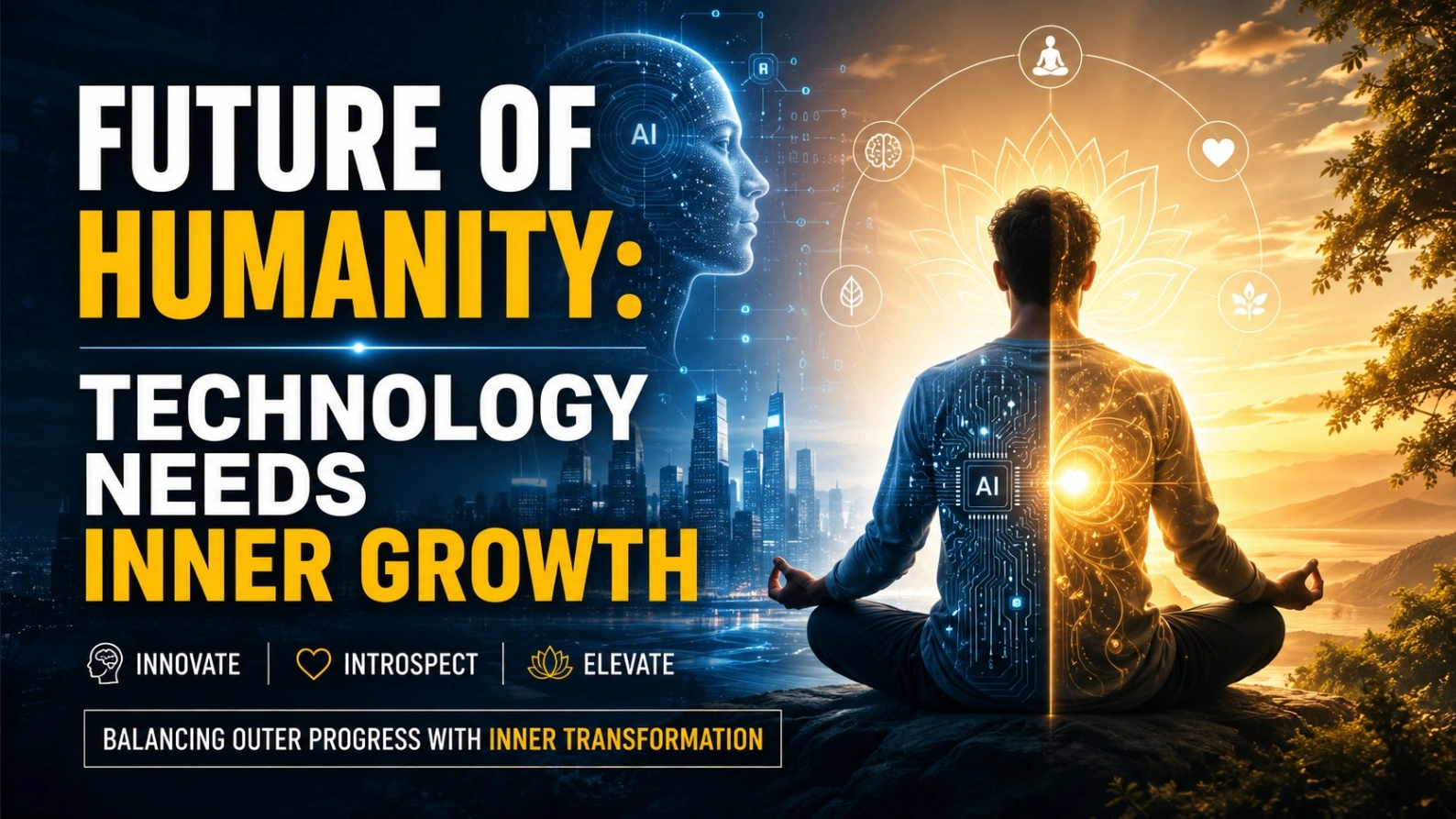 Future of Humanity: Technology Needs Inner Growth!