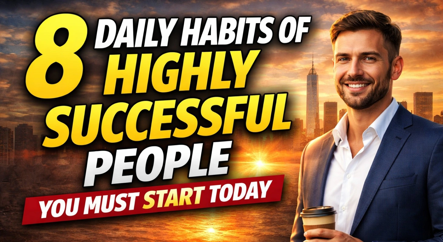 8 Daily Habits of Highly Successful People You Must Start Today