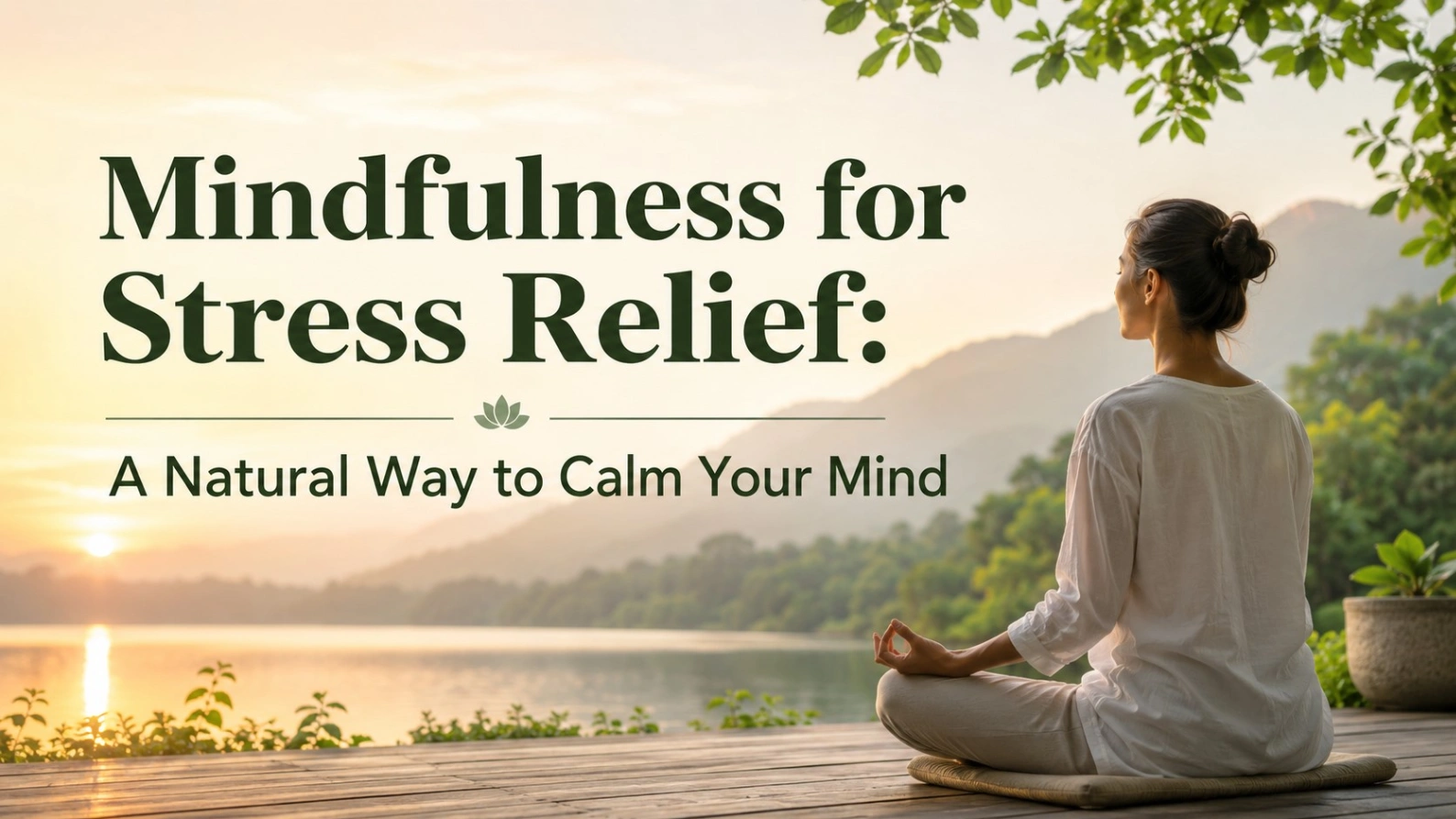 Mindfulness for Stress Relief: Natural Way to Calm Your Mind
