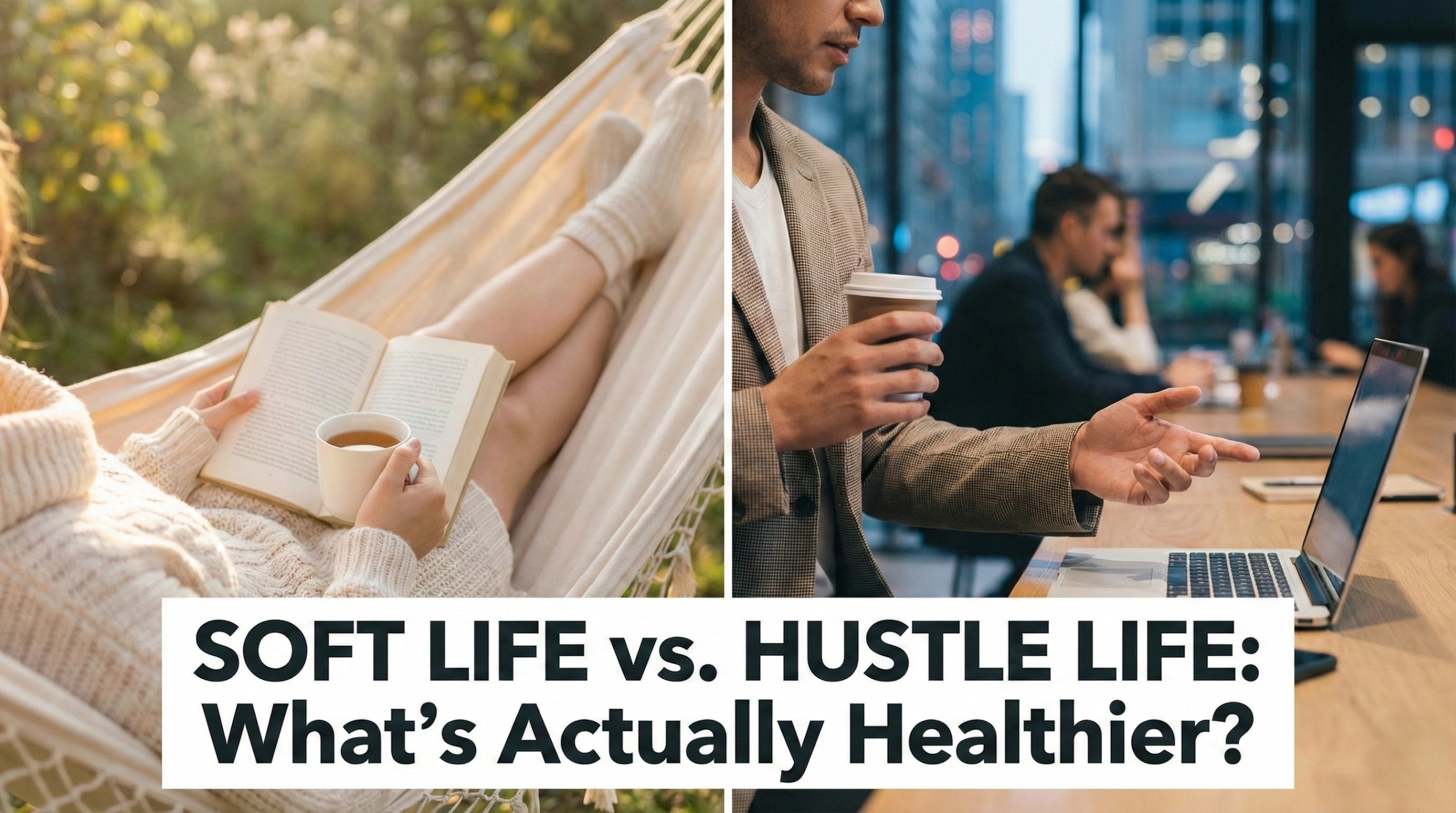Soft Life vs Hustle Life: What’s Actually Healthier?