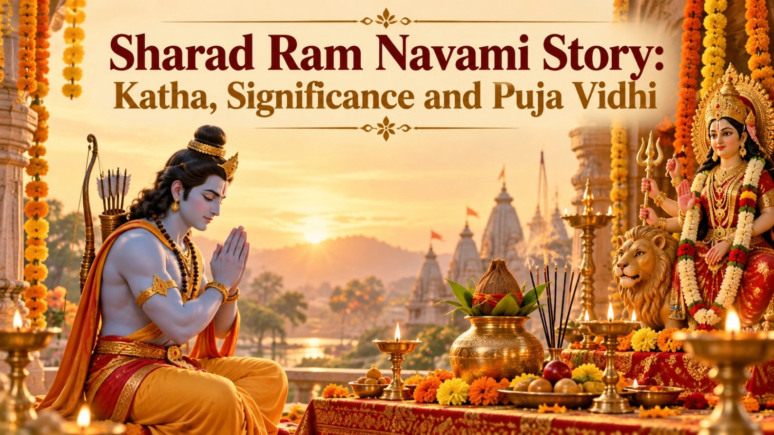 Sharad Ramnavami : Katha,Significance & Puja Vidhi