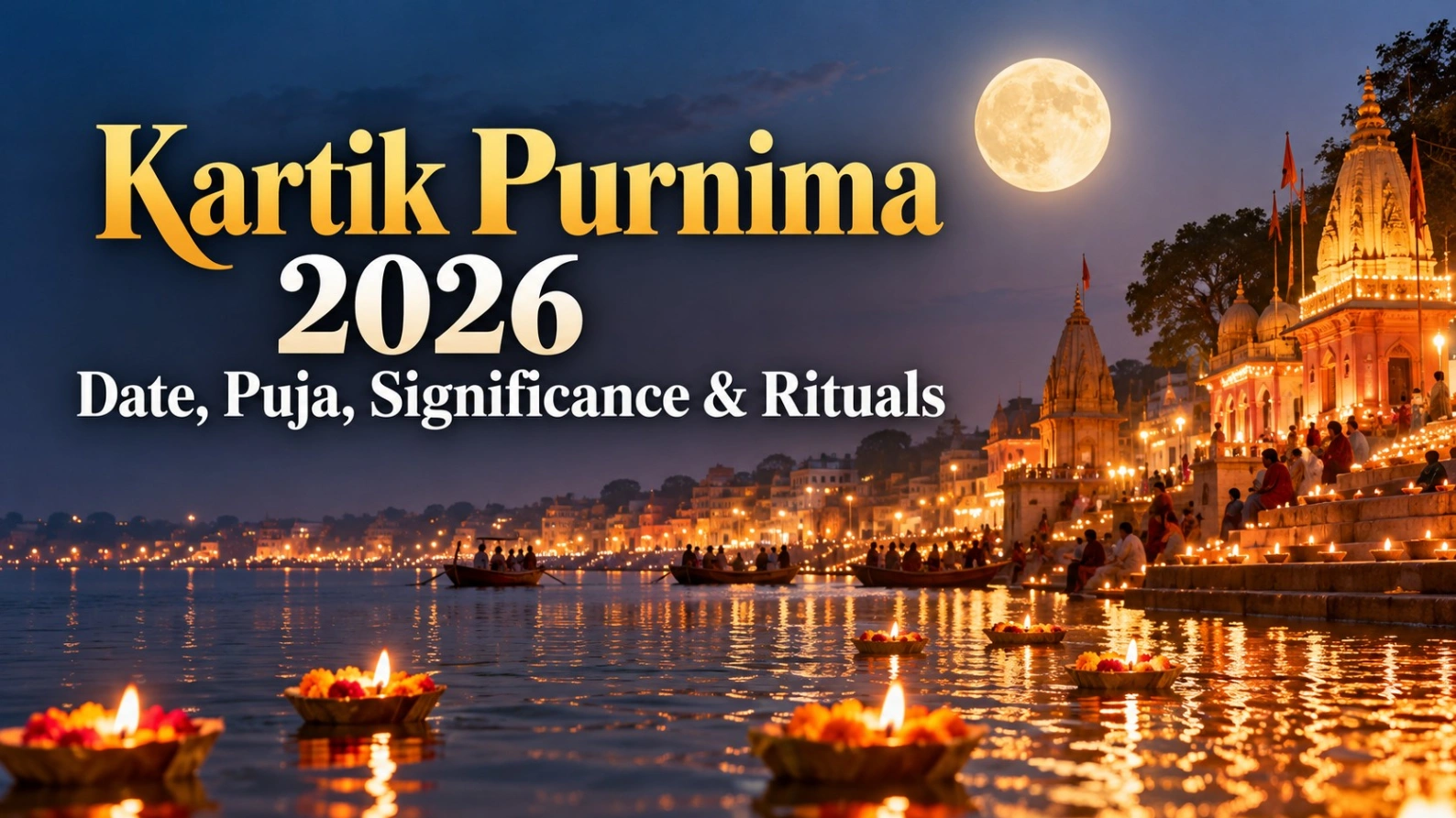 Kartik Purnima 2026: Date, Puja, Significance & Rituals
