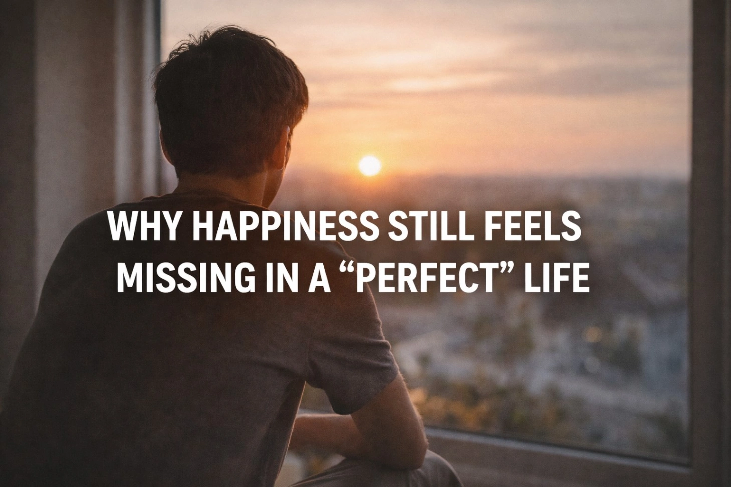 Why Happiness Still Feels Missing in a “Perfect” Life