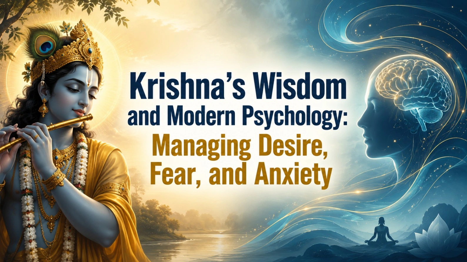 Krishna’s Wisdom and Psychology: Managing Desire, Fear, and Anxiety