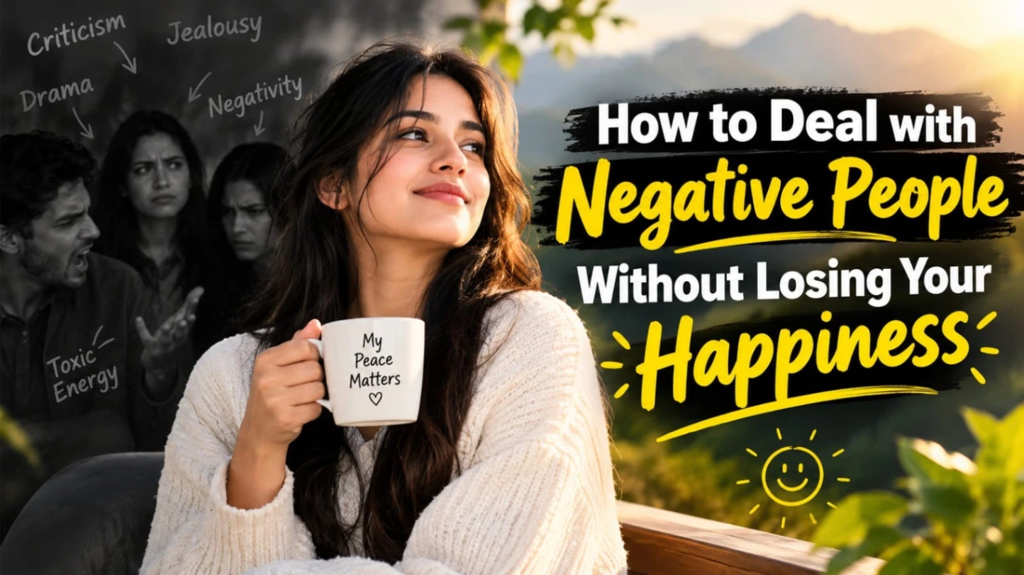 How to Deal with Negative People Without Losing Your Happiness