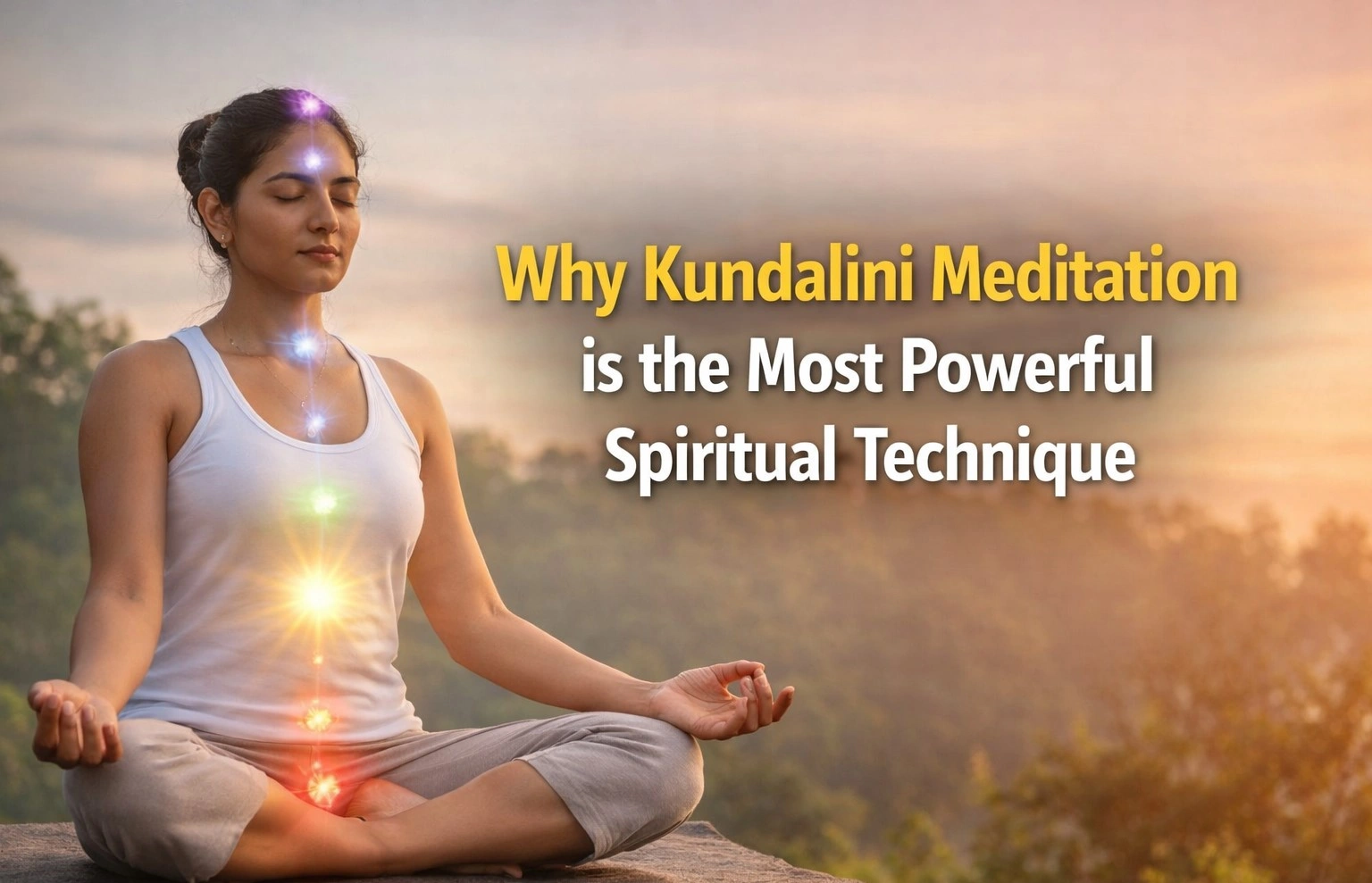 Why Kundalini Meditation is the Most Powerful Spiritual Technique
