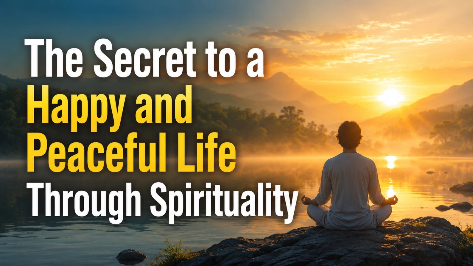 The Secret to a Happy and Peaceful Life Through Spirituality