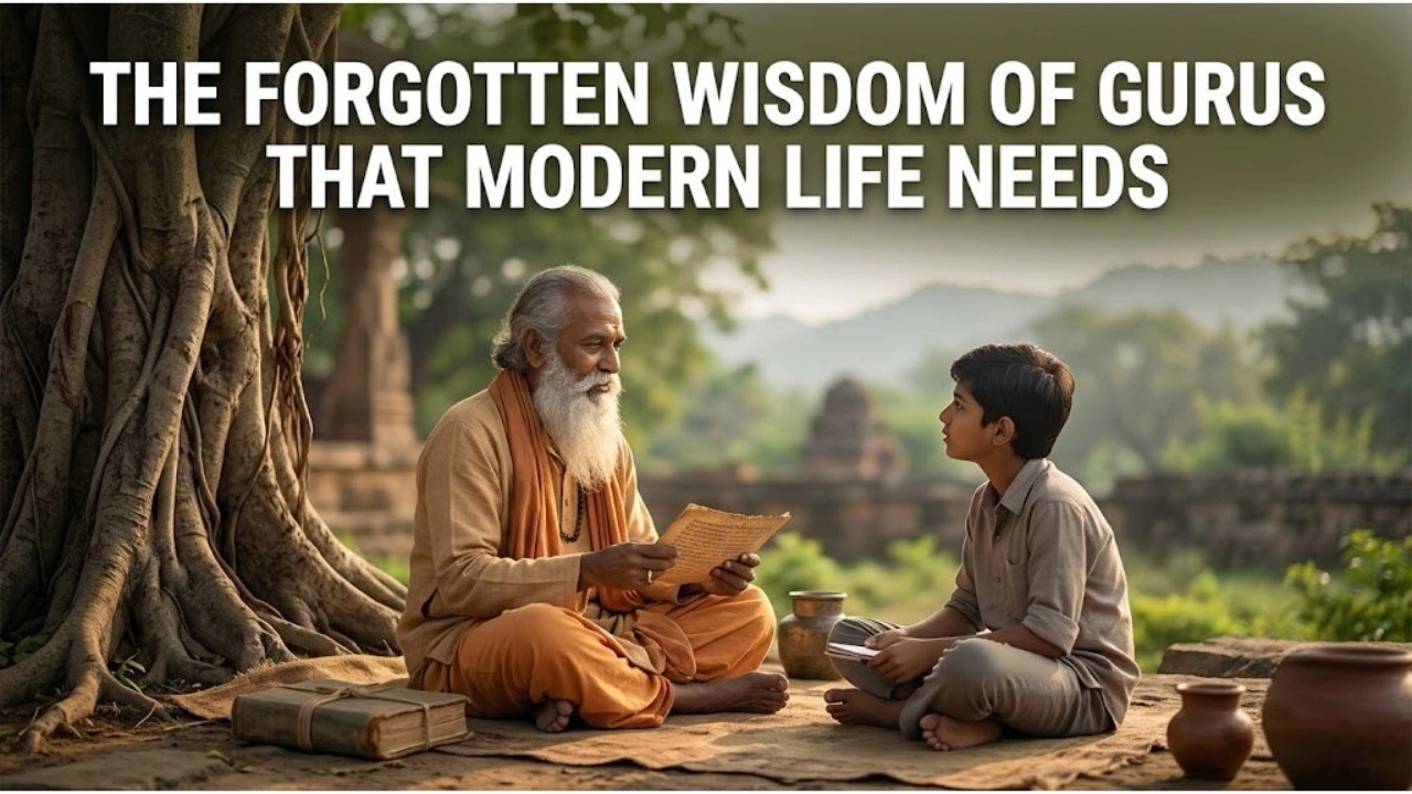 The Forgotten Wisdom of Gurus That Modern Life Needs