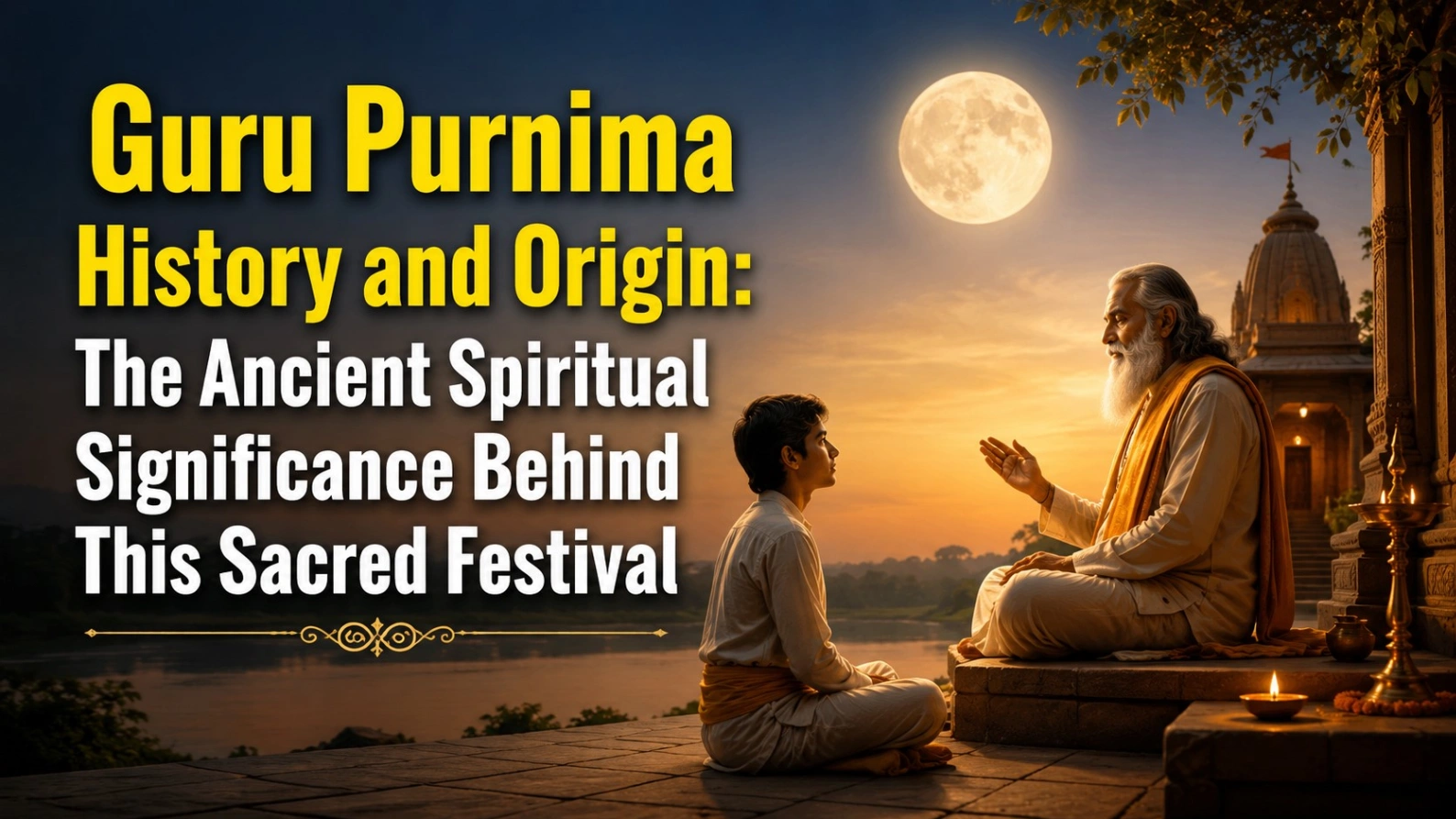 Guru Purnima History and Origin: Its Spiritual Significance