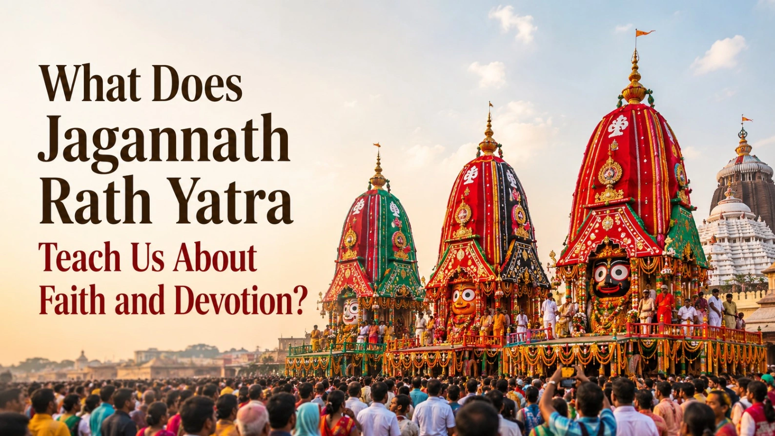 Does Jagannath Rath Yatra Teach About Faith  & Devotion?
