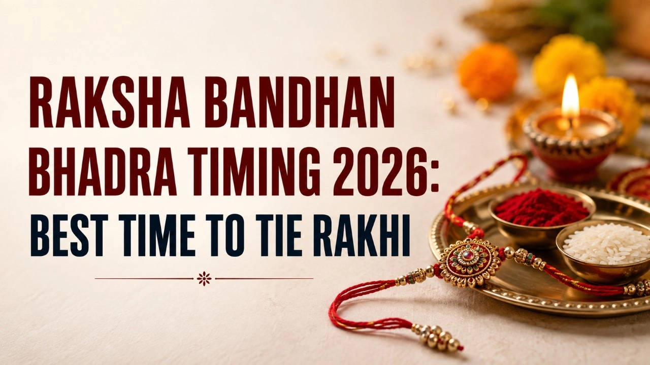 Raksha Bandhan Bhadra Timing 2026: Best Time to Tie Rakhi
