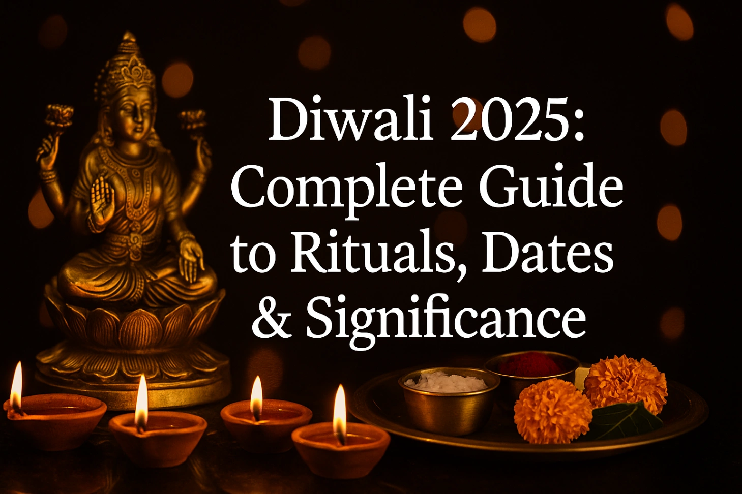 Diwali 2025: Complete Guide to Rituals, Dates, Lakshmi Puja & Arti Significance