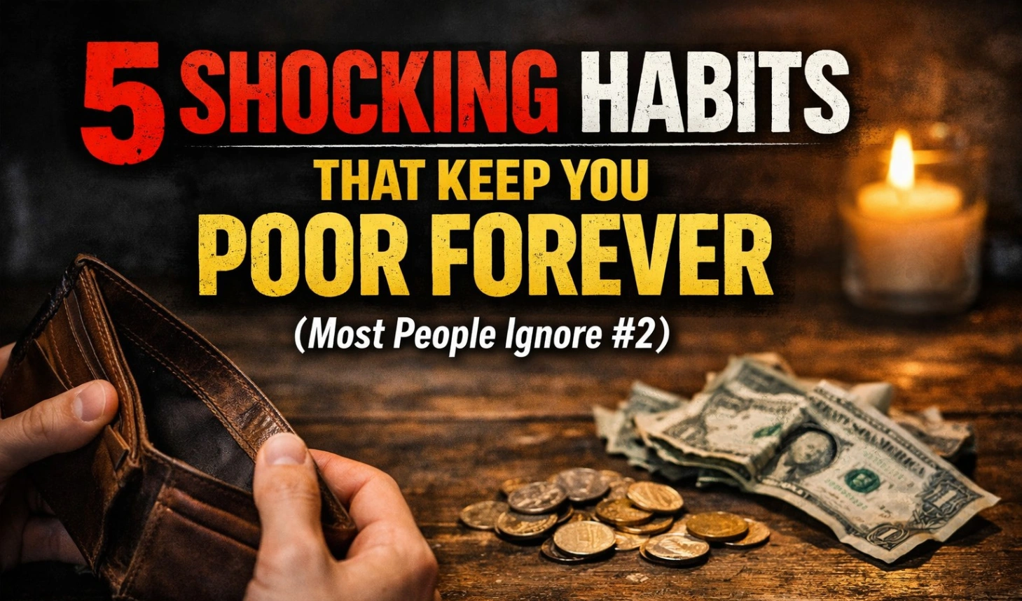 5 Shocking Habits That Keep You Poor Forever (Most People Ignore #2)