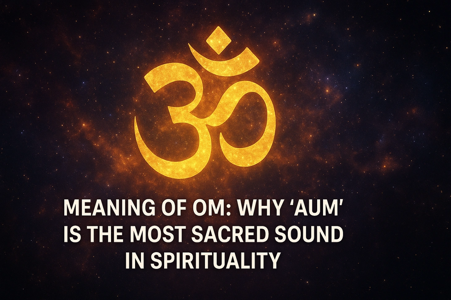 Meaning of Om: Why AUM Is the Most Sacred Sound