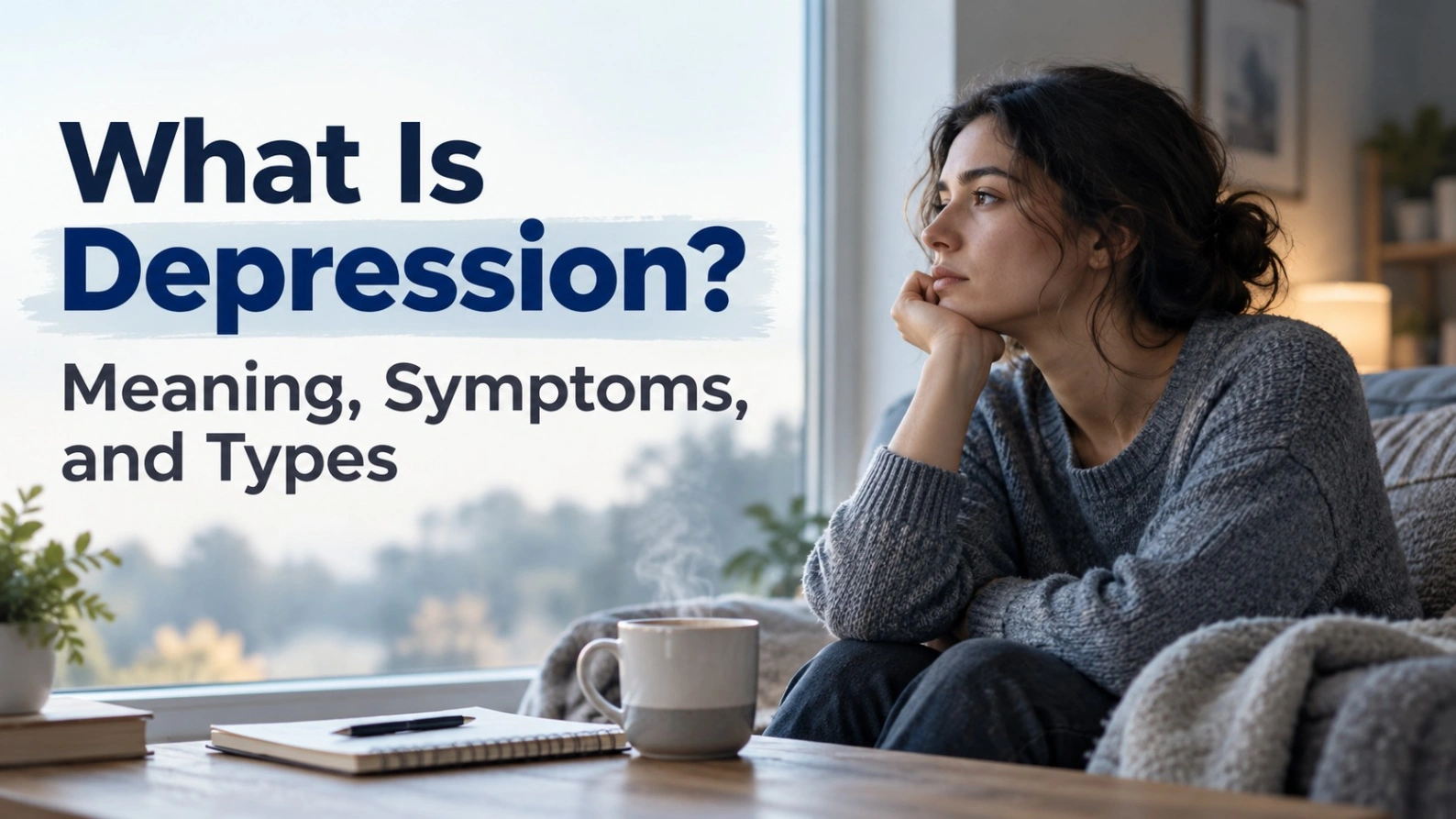 What Is Depression ? Meaning ,  Symptoms ,  and  Types