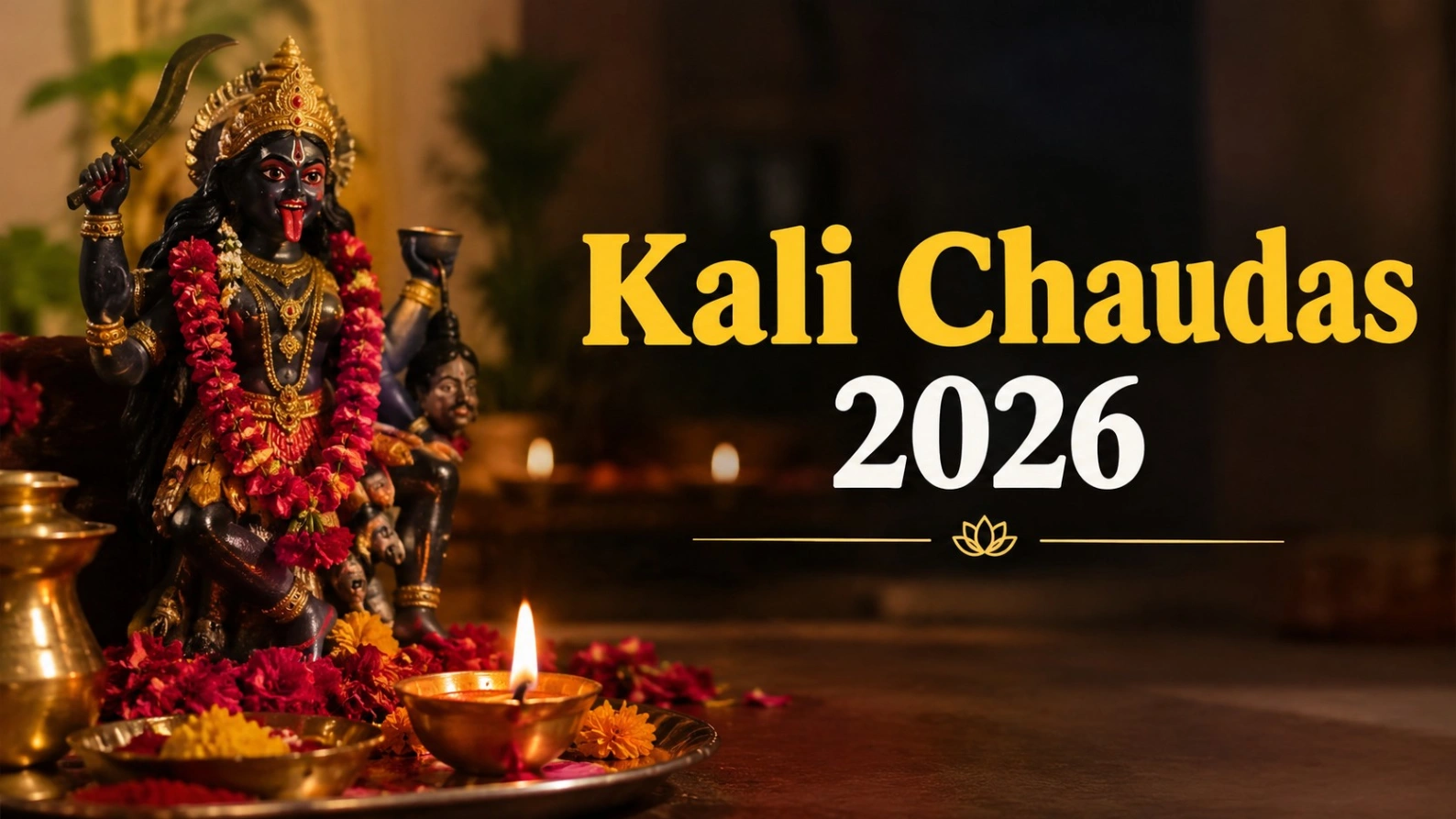 Kali Chaudas 2026: Date, Puja Muhurat, Story & Significance