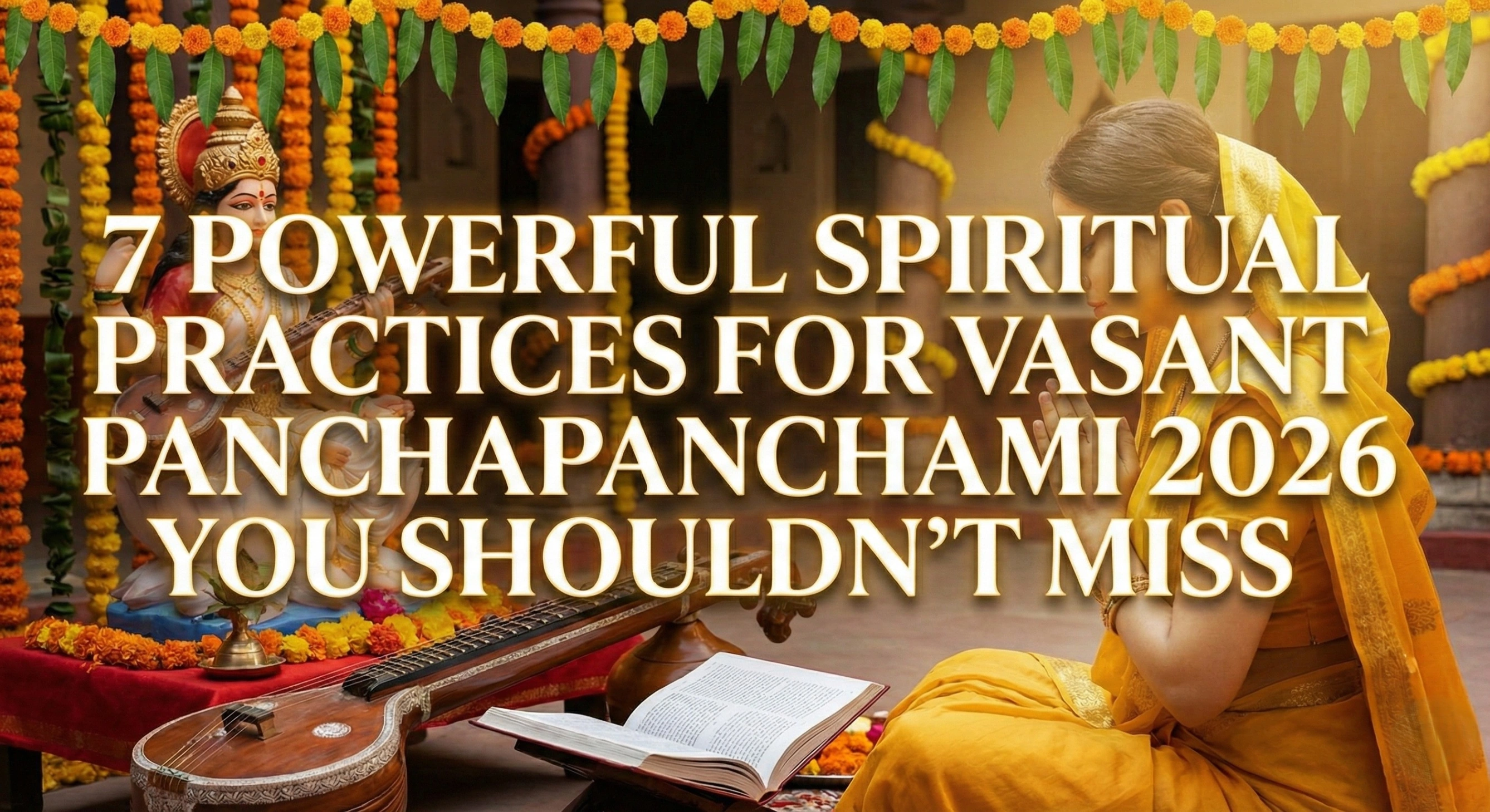 7 Powerful Spiritual Practices for Vasant Panchami 2026 You Shouldn’t Miss