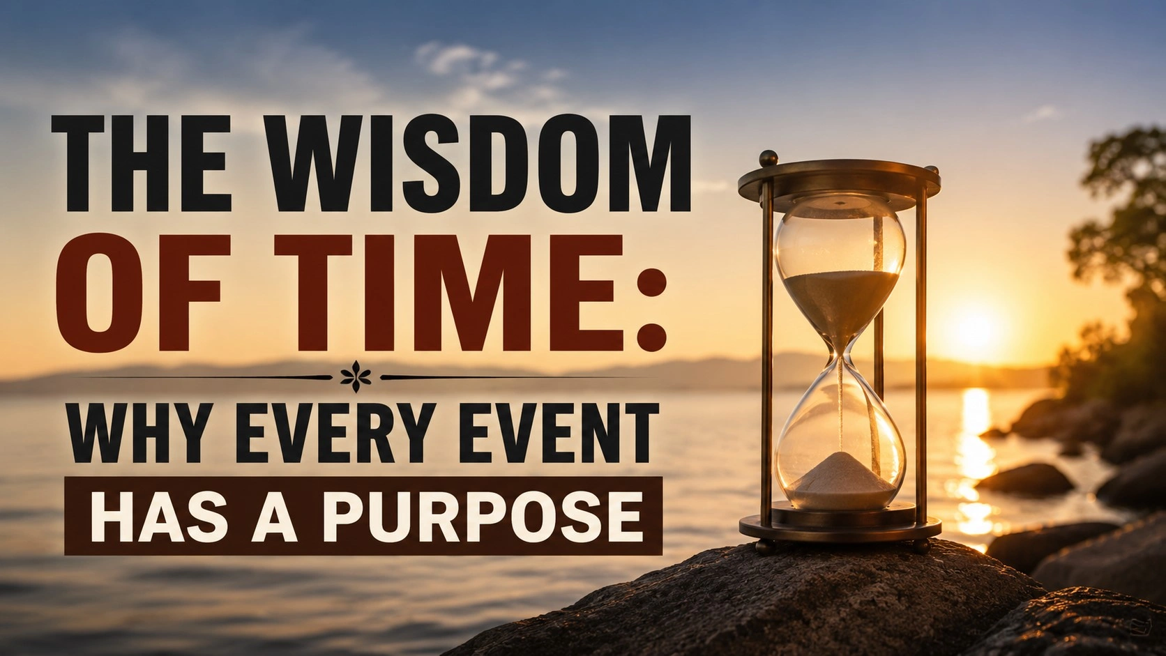 The Wisdom of Time: Why Every Event Has The Purpose