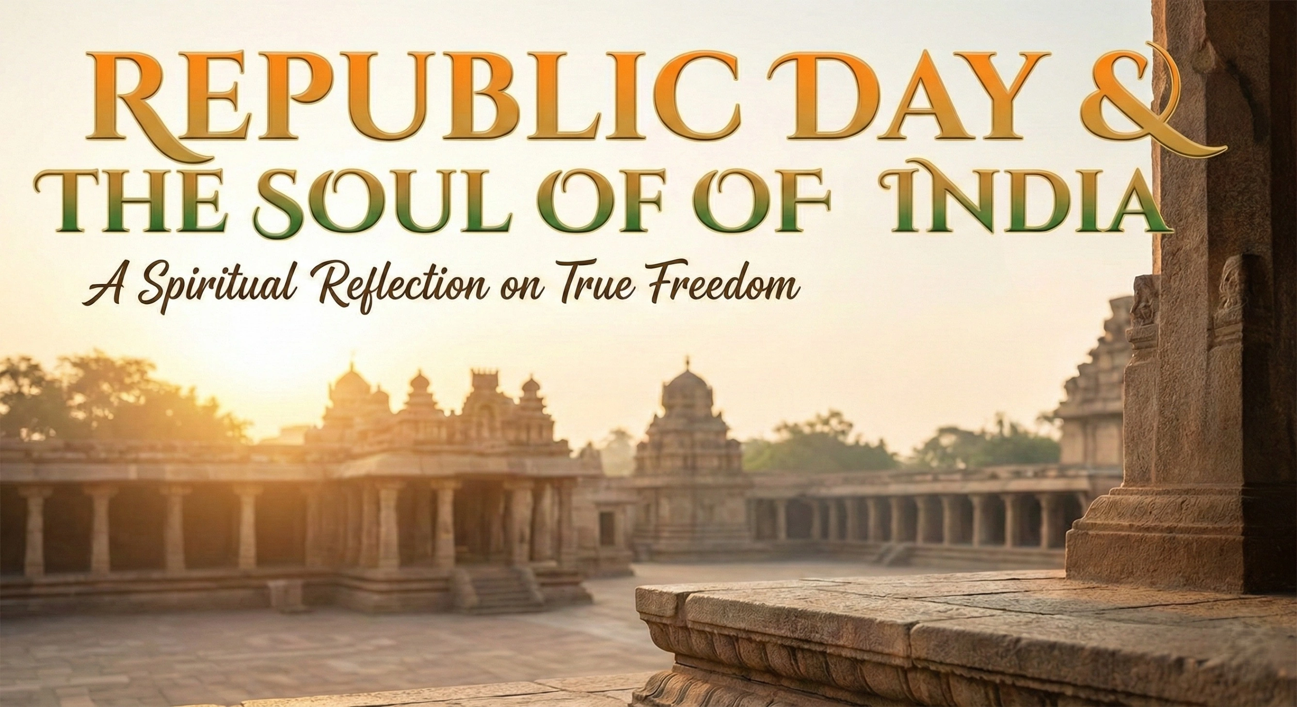 Republic Day & the Soul of India: A Spiritual Reflection on True Freedom
