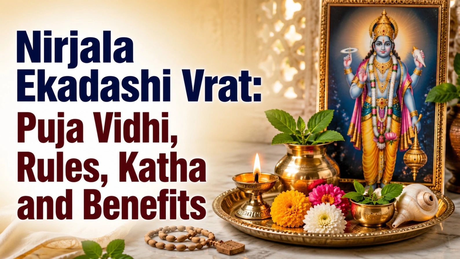 Nirjala Ekadashi Vrat: Puja Vidhi, Rules, Katha and Benefits