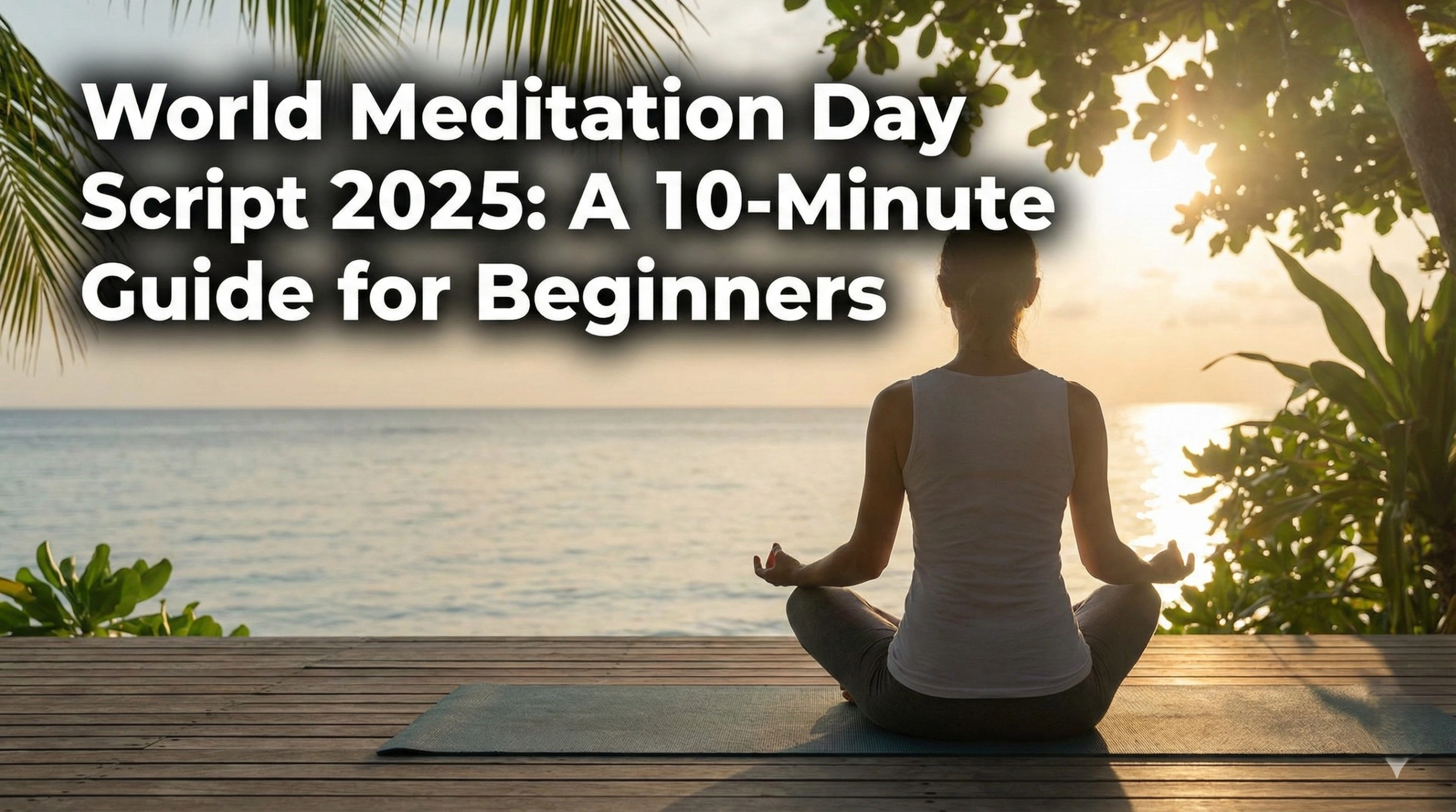 World Meditation Day Script 2025: A 10-Minute Guide for Beginners