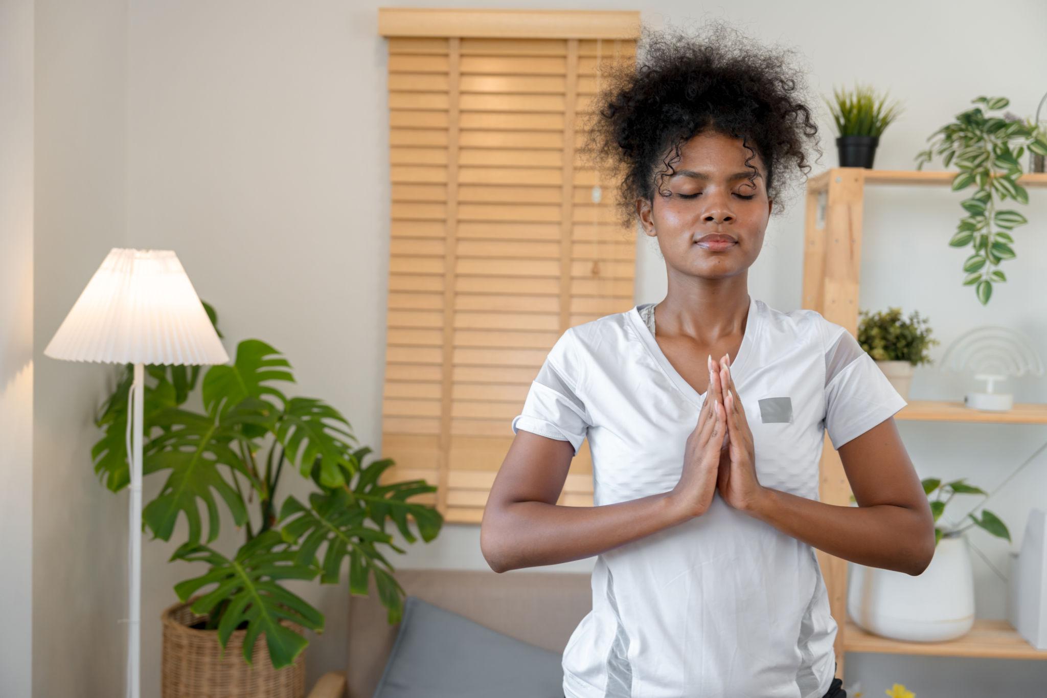 Finding inner peace through daily meditation helps reduce stress and enhances overall well-being.