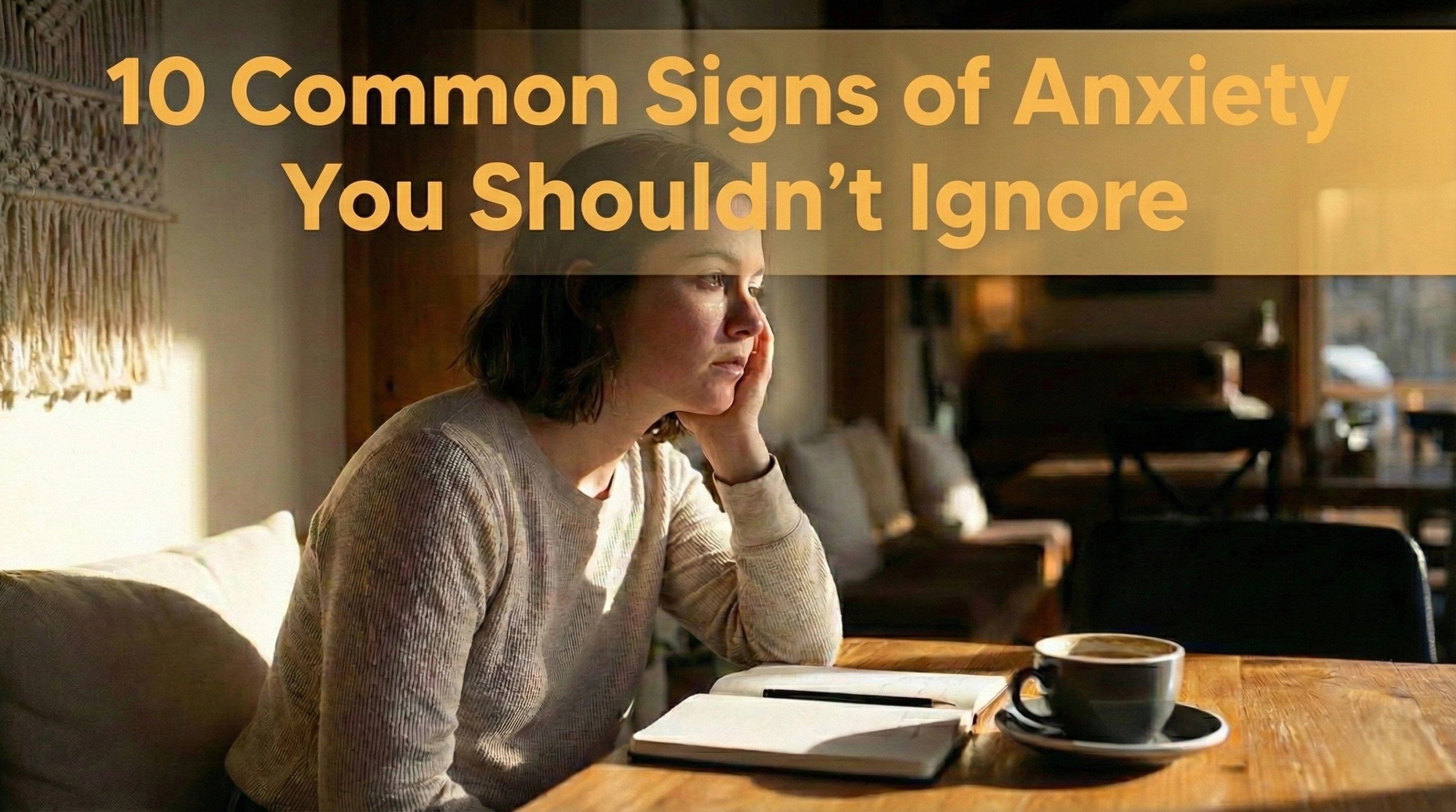 10 Common Signs of Anxiety You Shouldn’t Ignore