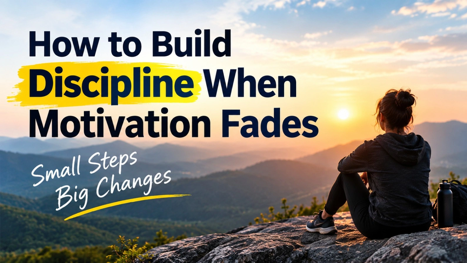 How to Build Discipline When Motivation Fades