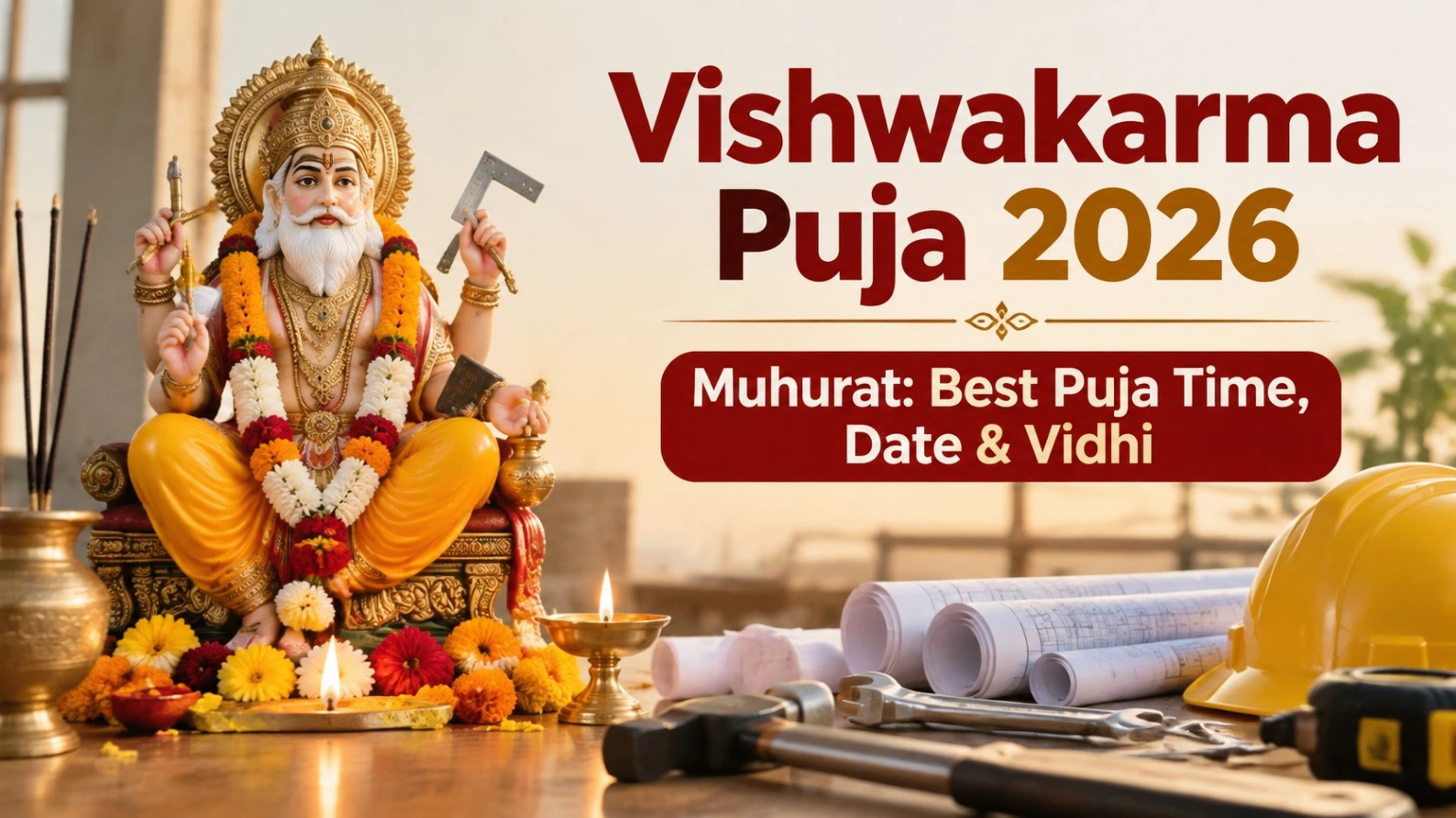 Vishwakarma Puja 2026 Muhurat: Best Puja Time, Date & Vidhi