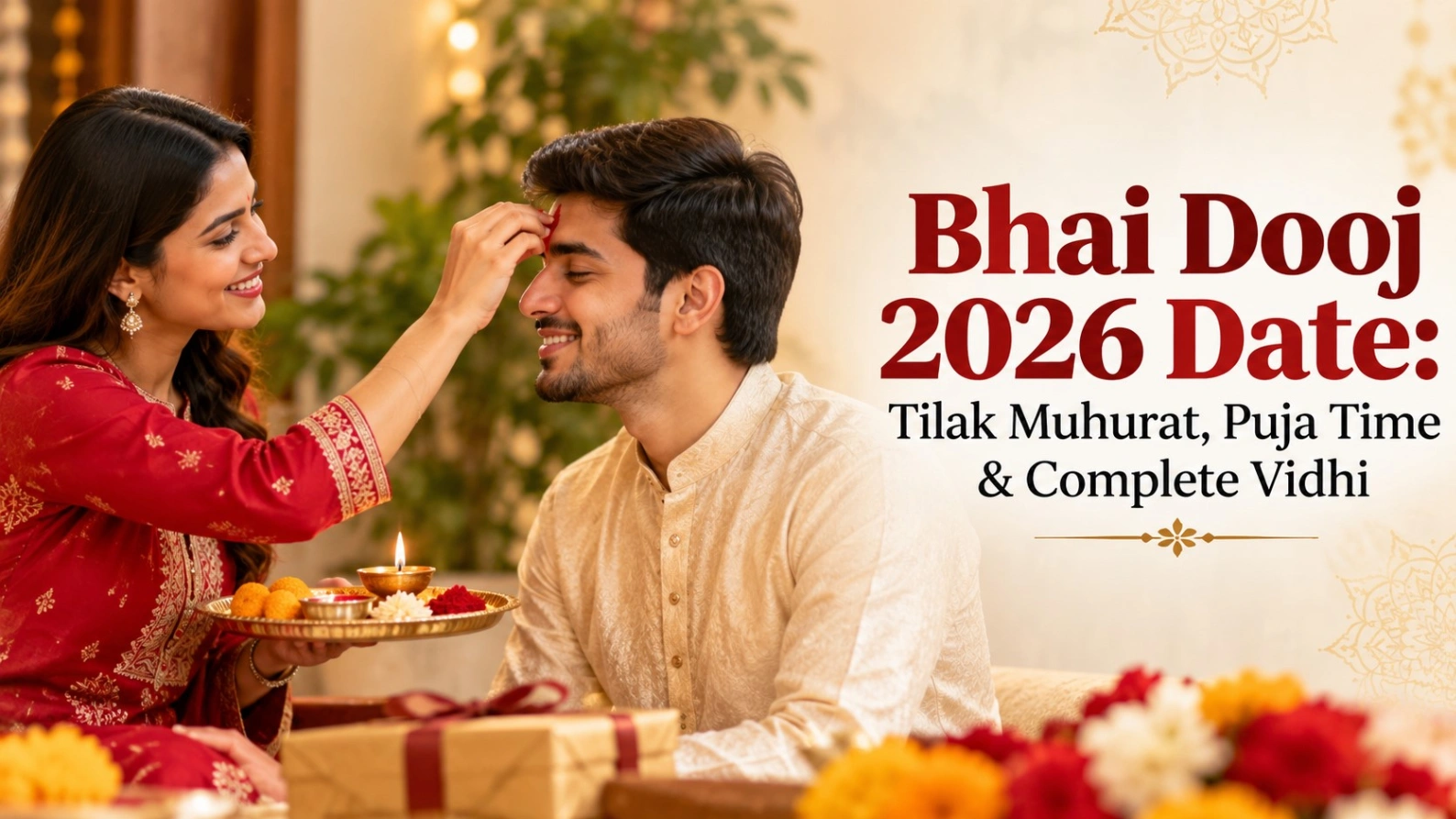 Bhai Dooj Date: Tilak Muhurat, Puja Time & Complete Vidhi