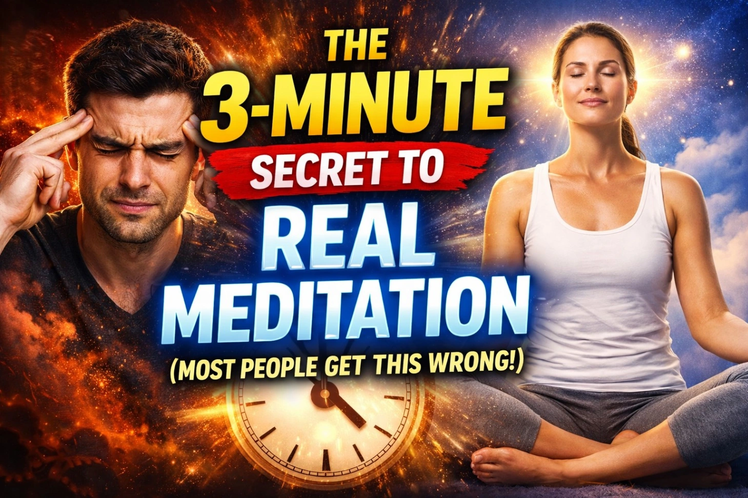 The 3-Minute Secret to Real Meditation (Most People Get This Wrong!)
