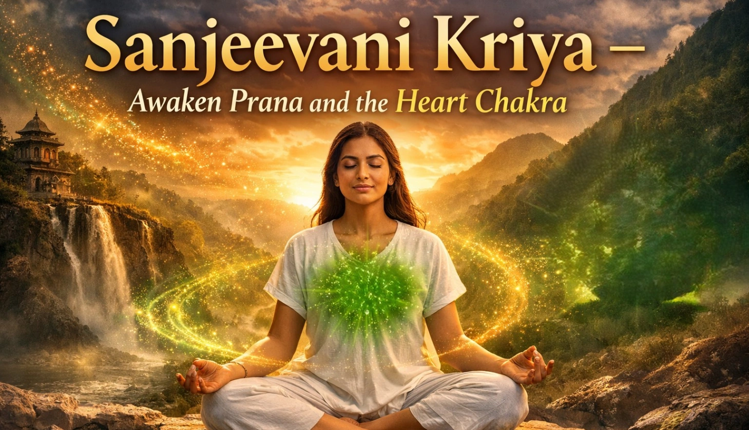 Sanjeevani Kriya – Awaken Prana and the Heart Chakra