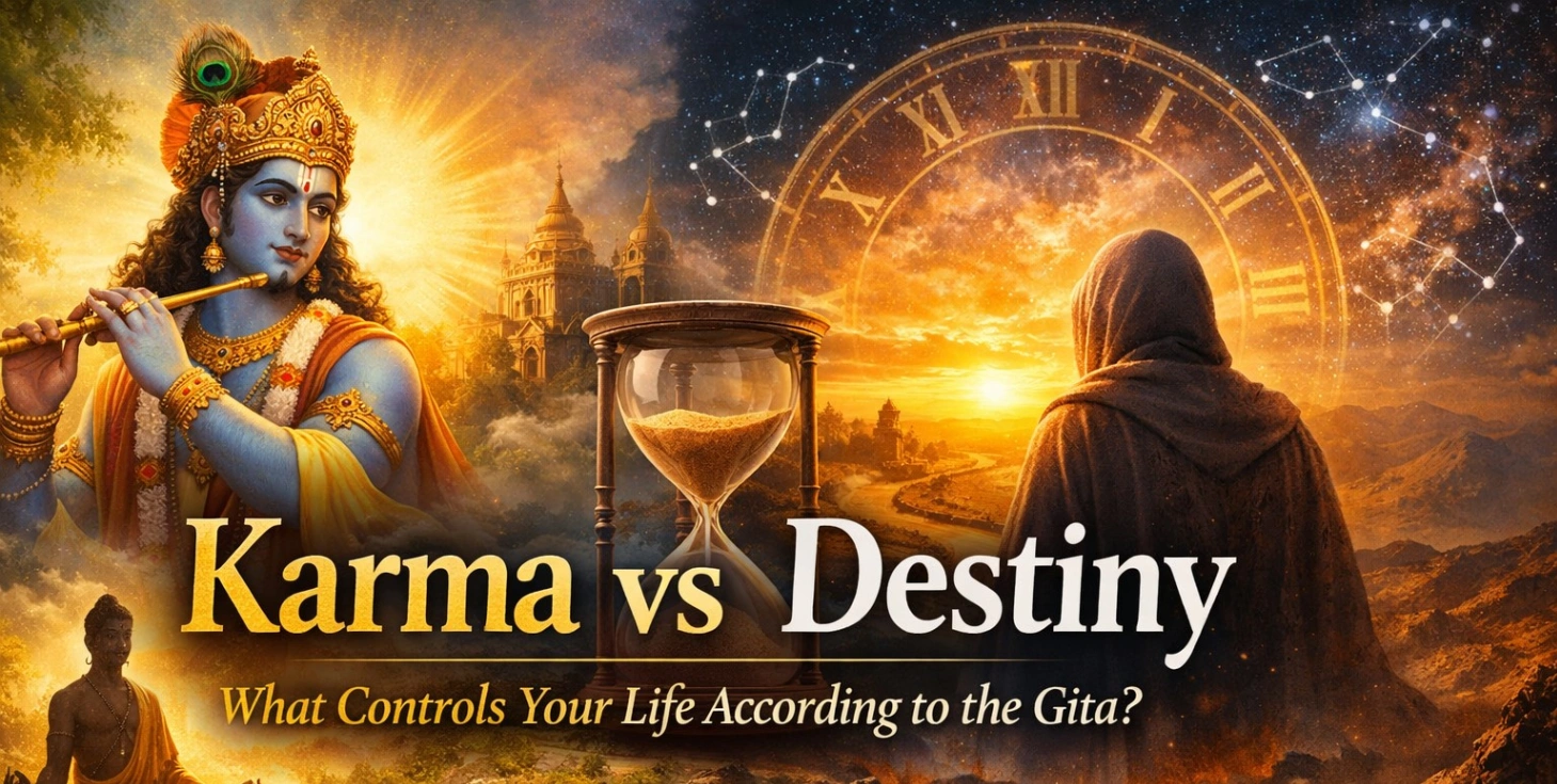 Karma vs Destiny: What Controls Your Life According to the Gita?