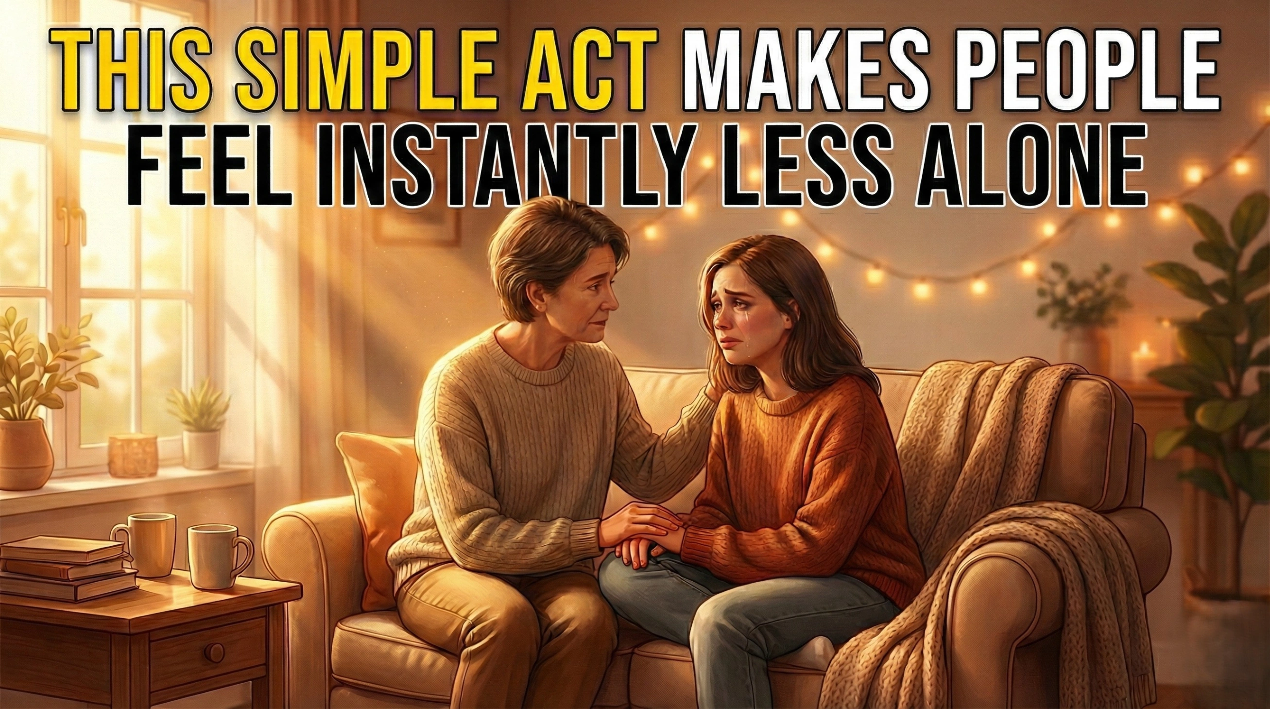 This Simple Act Makes People Feel Instantly Less Alone
