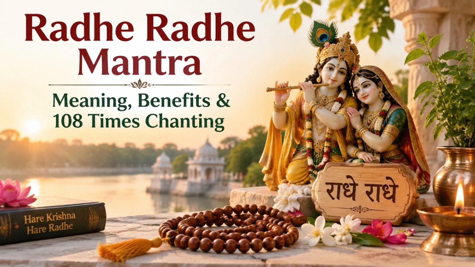 Radhe Radhe Mantra: Meaning, Benefits and 108 Times Chanting