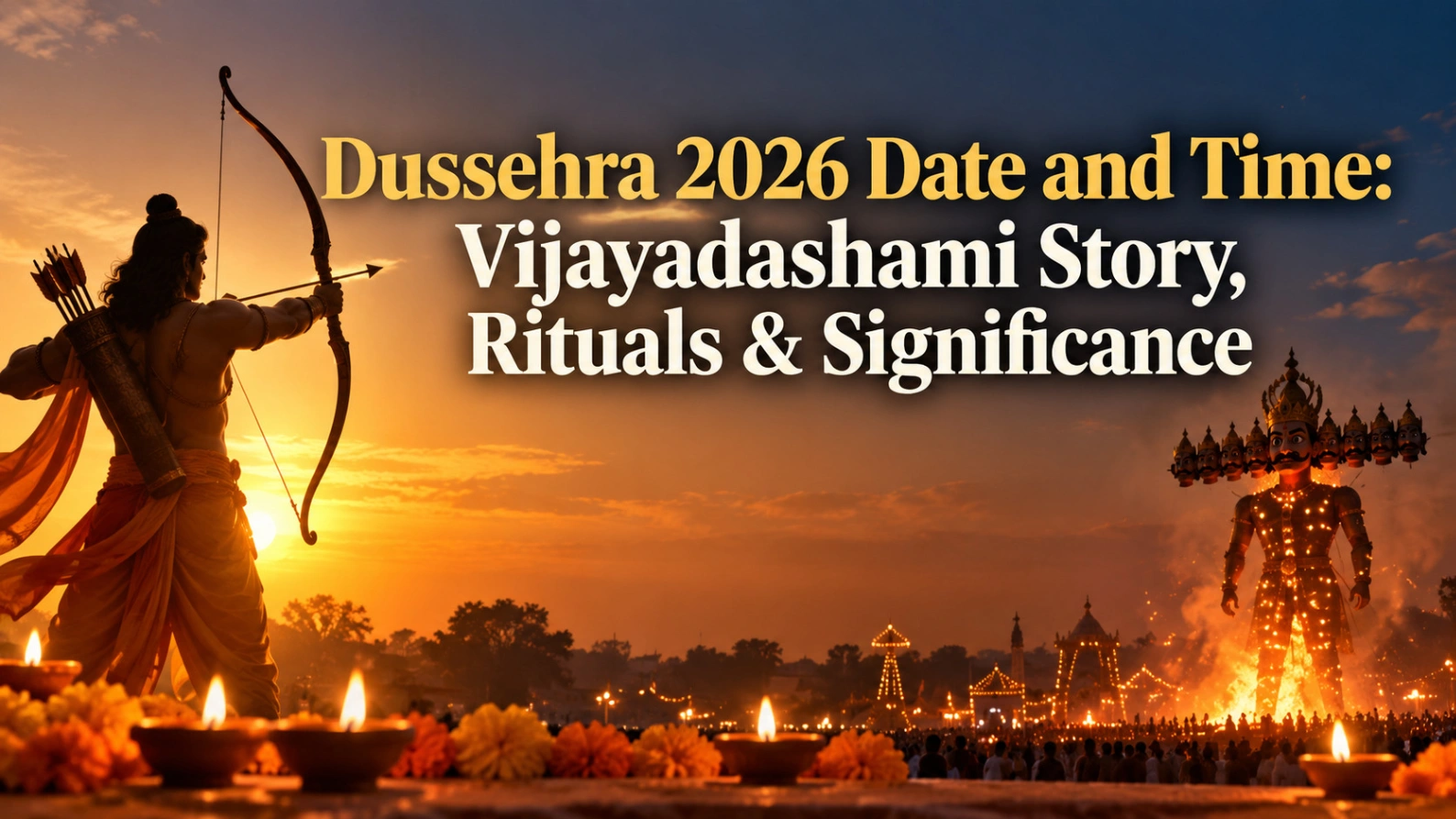 Dussehra 2026 Date and Time: Vijayadashami Story, Rituals & Significance